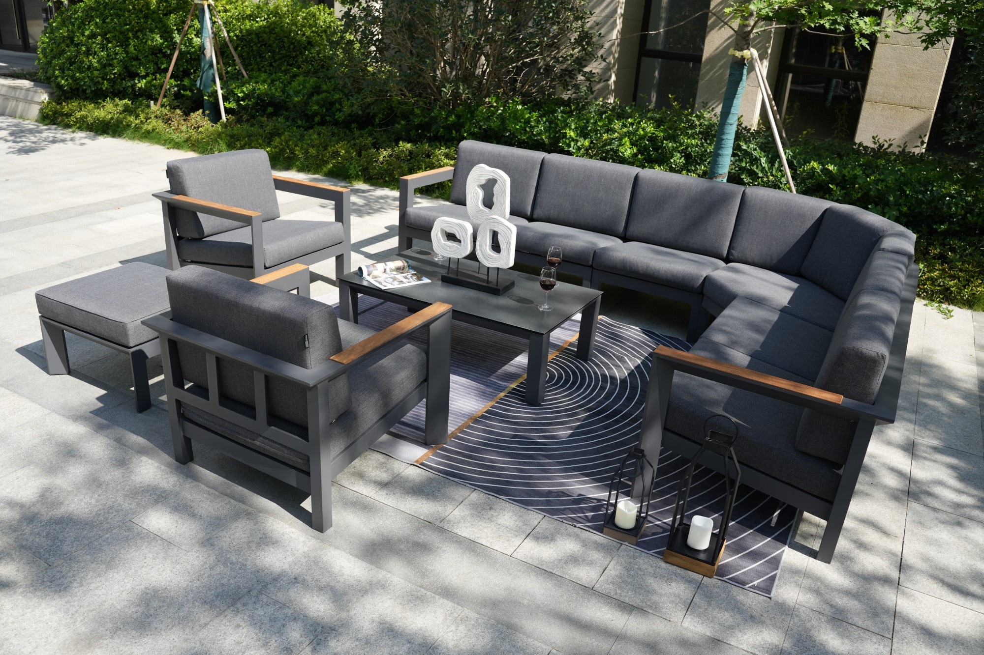 Direct Wicker DWS-2327&2326C Patio-Conversation-Sets - View #2