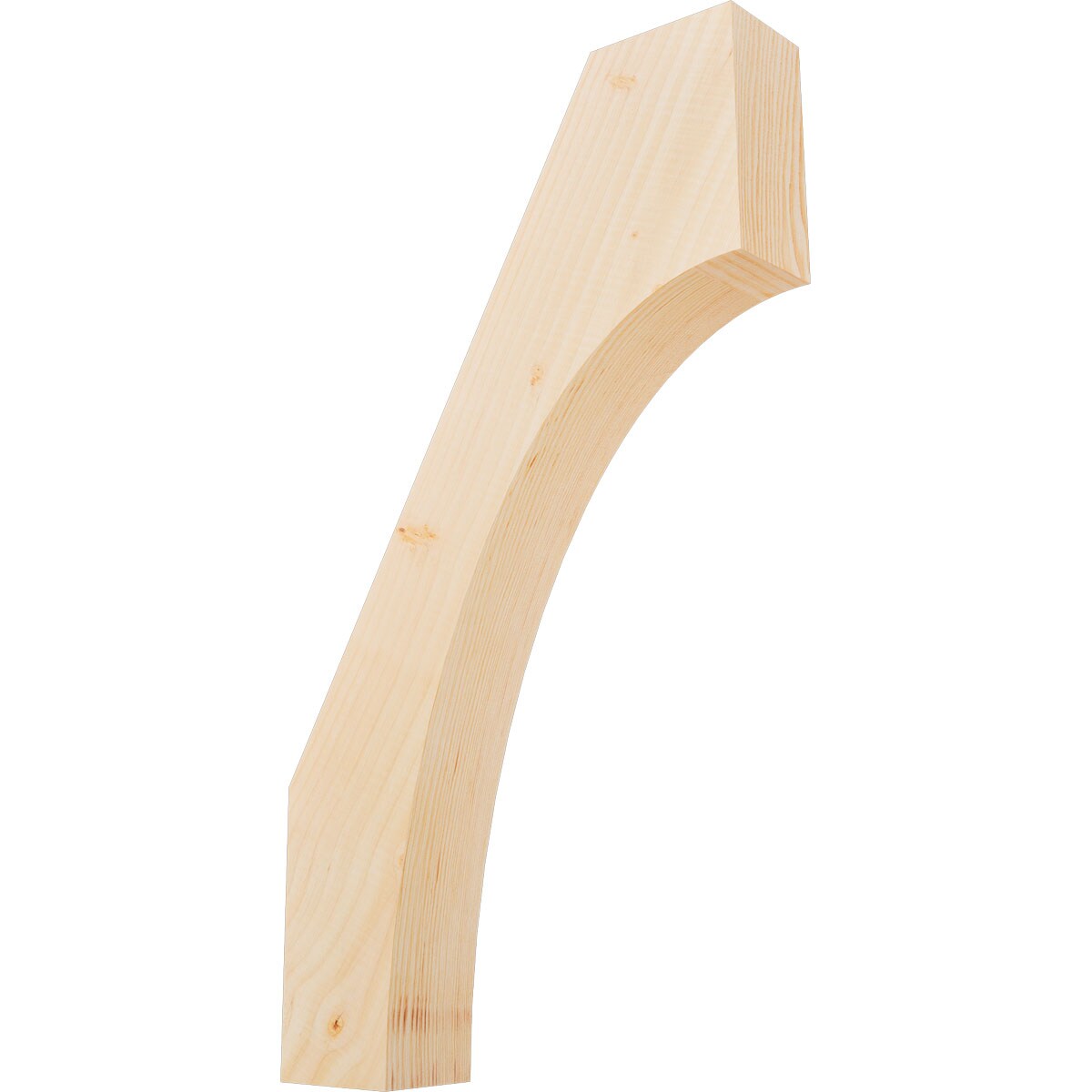 Ekena Millwork BRC04X16X28WTL00SDF 3-1/2-in x 16-in x 28-in Douglas Fir Unfinished Wood Westlake smooth