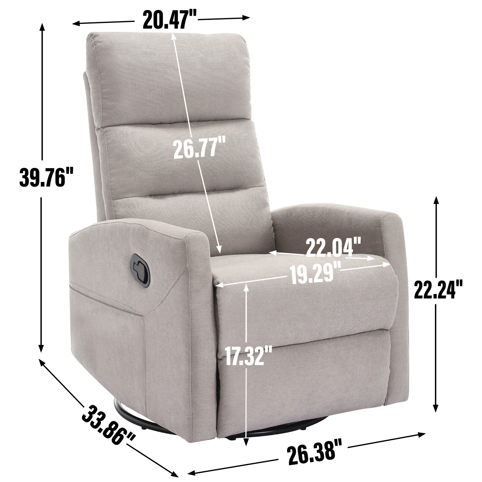 LUCKY ONE MO-CO82281 recliners - View #8