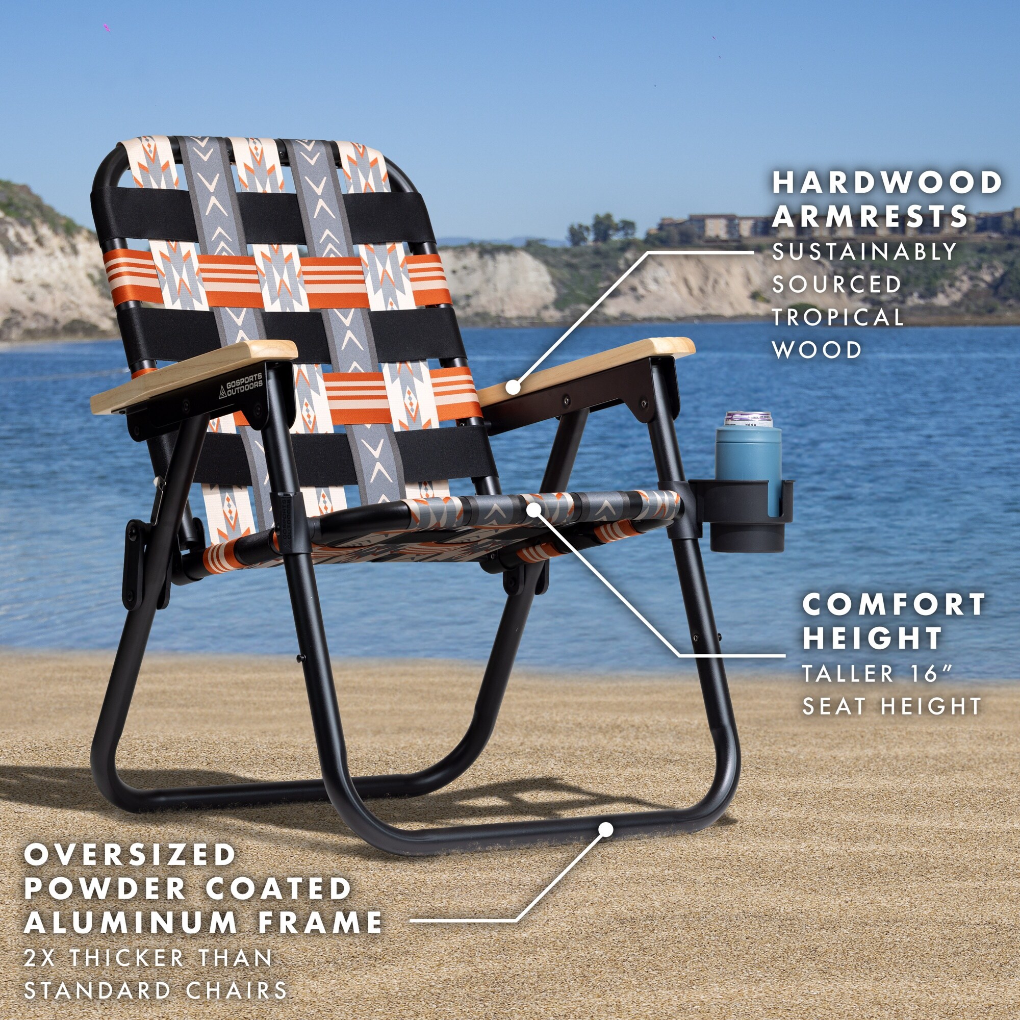 GoSports 810151121550 Beach-Camping-Chairs - View #2