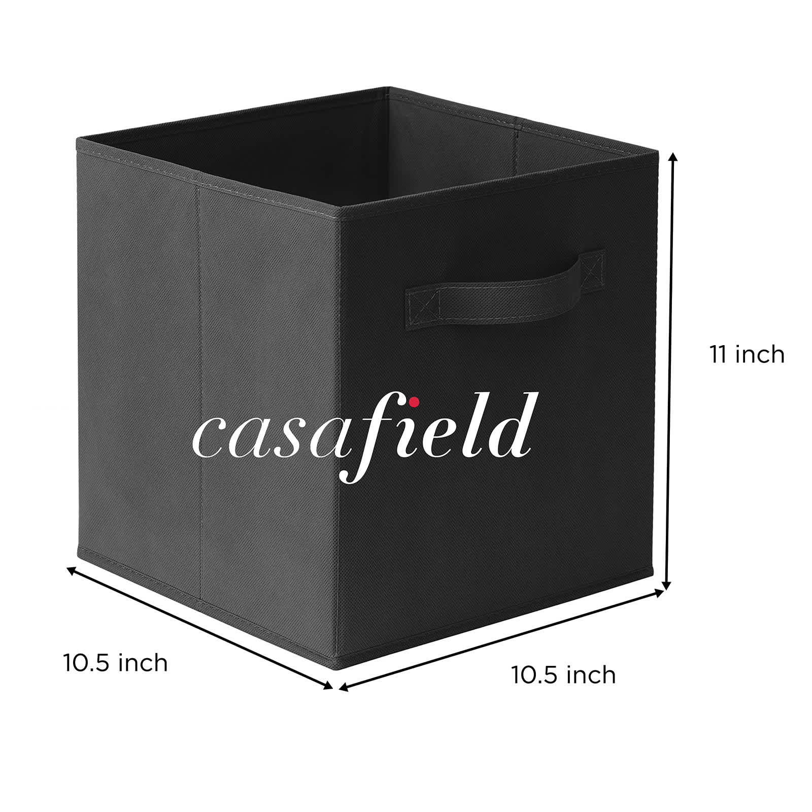 Casafield 6CC-BLK-2. Laminate-Storage-Cubes - View #7