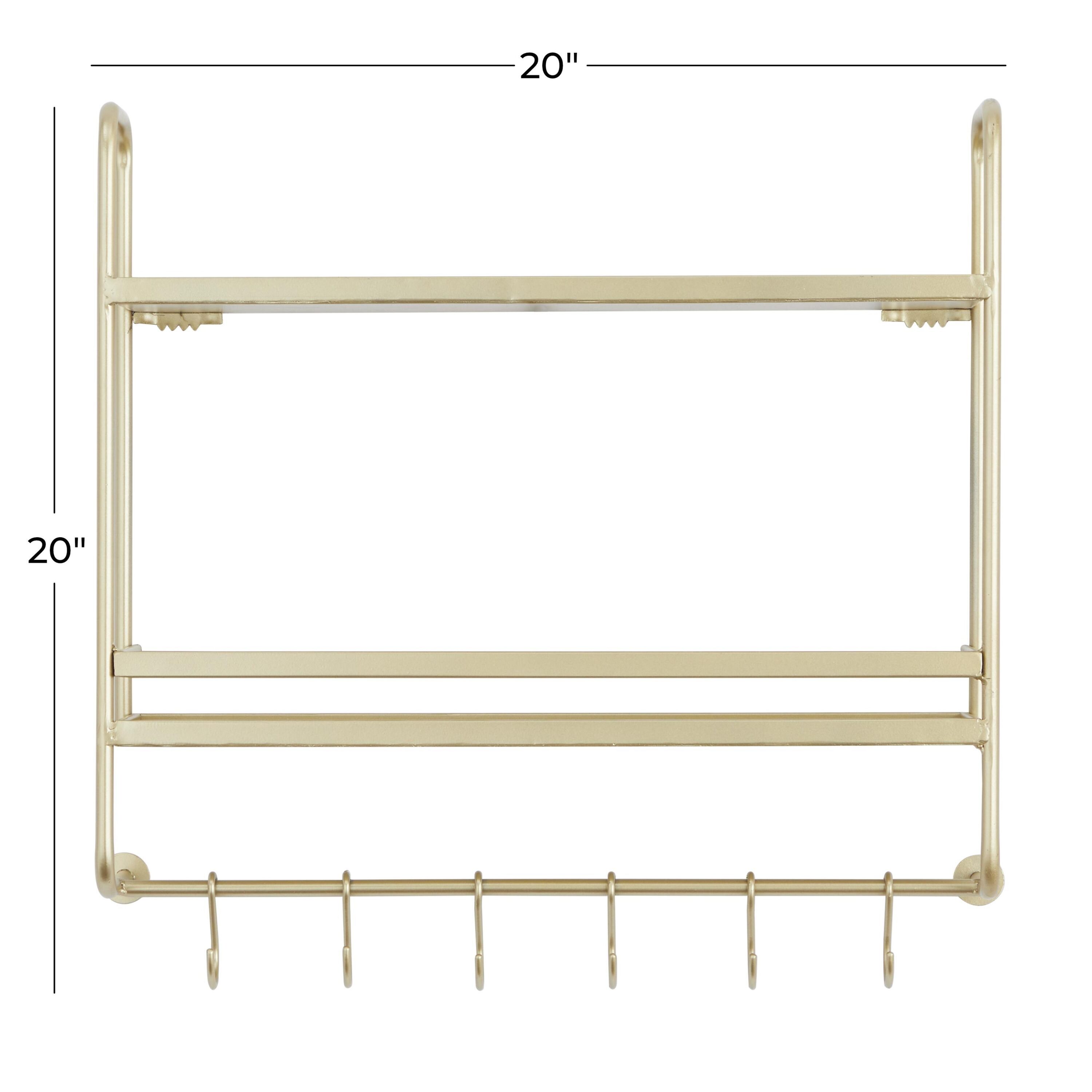 CosmoLiving by Cosmopolitan 84810 Wall-Mounted-Shelving - View #8
