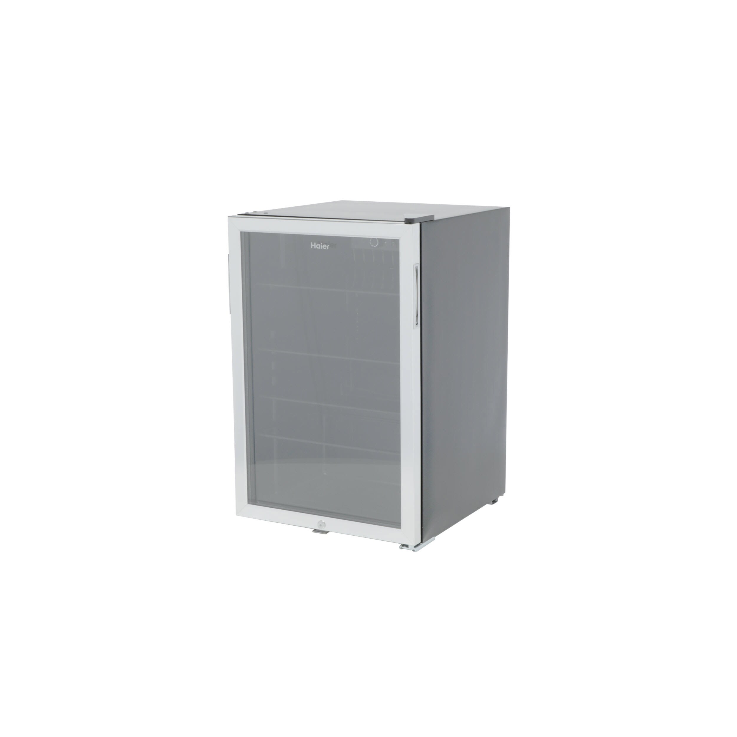 haier bar fridge glass door