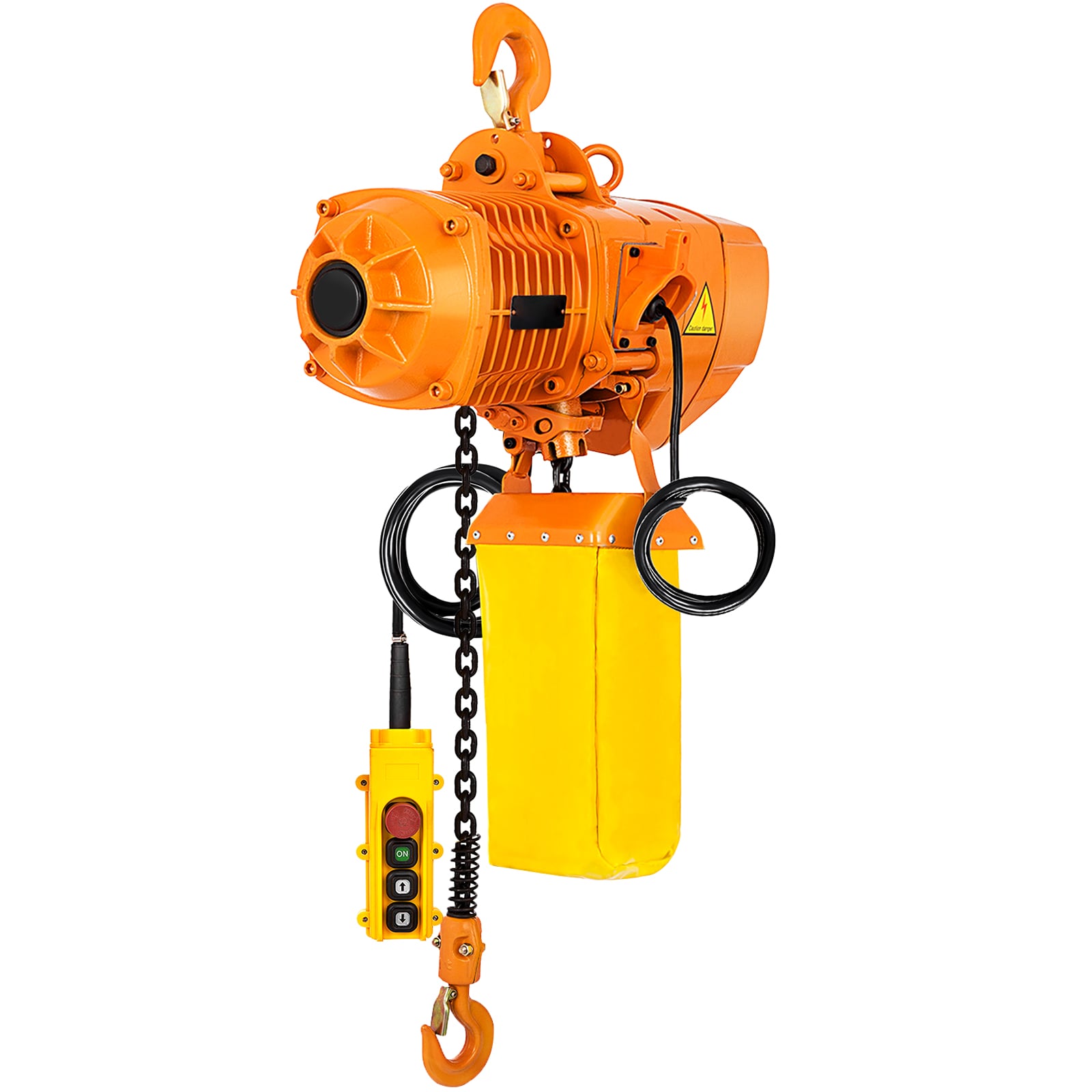 VEVOR DDHL1TDXSLHHBBHL1V1 1 Phase Industrial Electric Chain Hoist 1 Ton G80 Chain