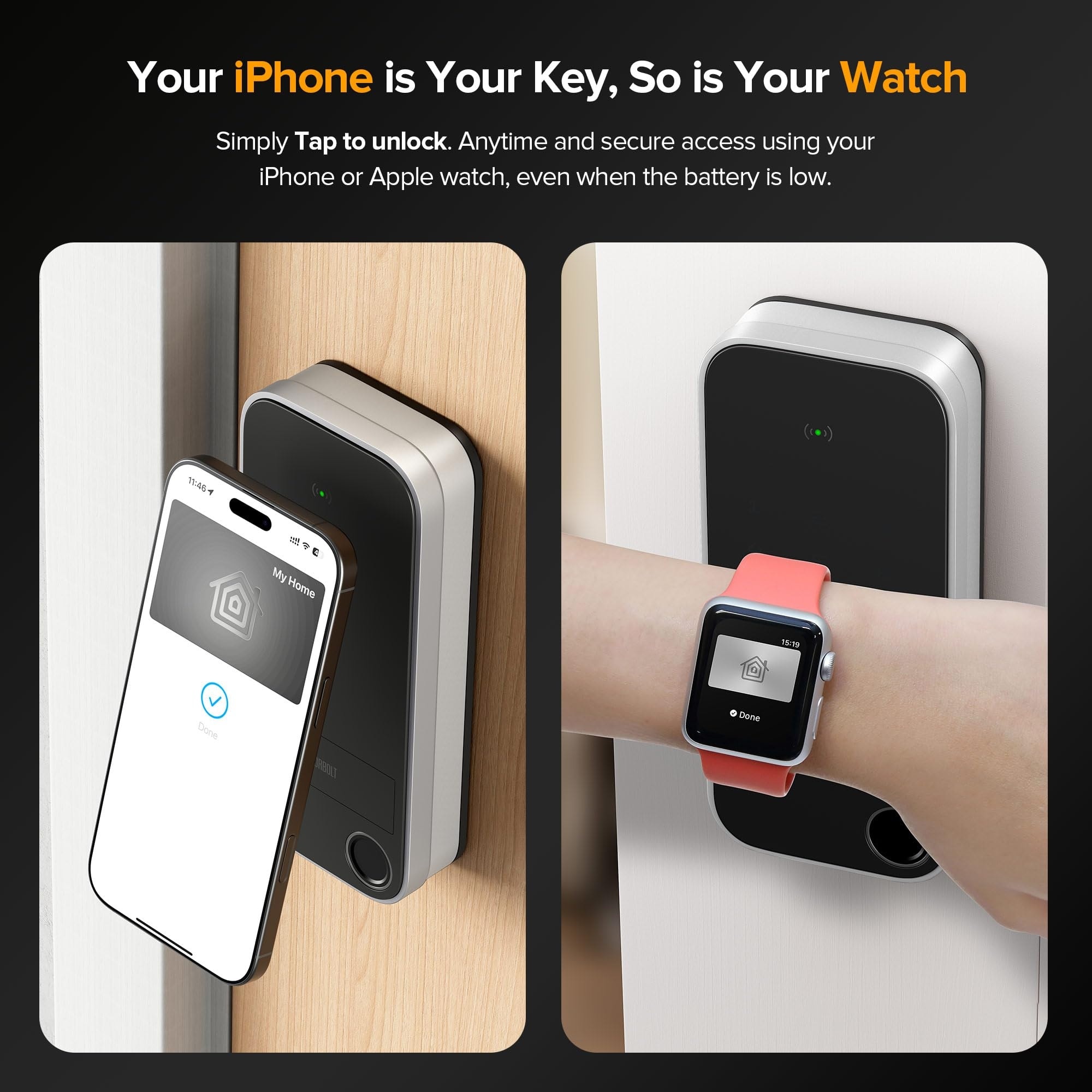 Aoibox LAB8SO7X Door-Deadbolts - View #2