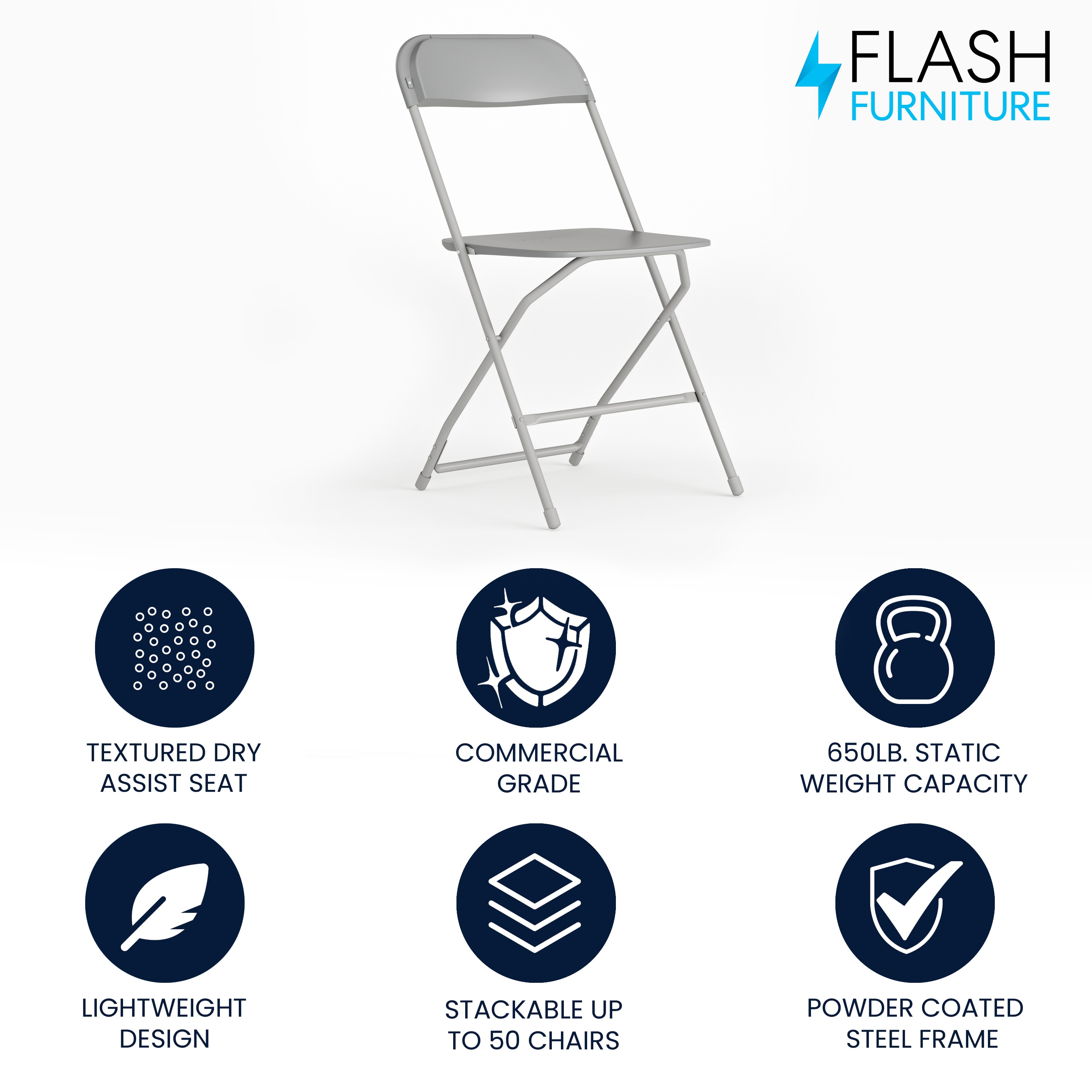 Flash Furniture 889142018452 Folding-Chairs - View #2