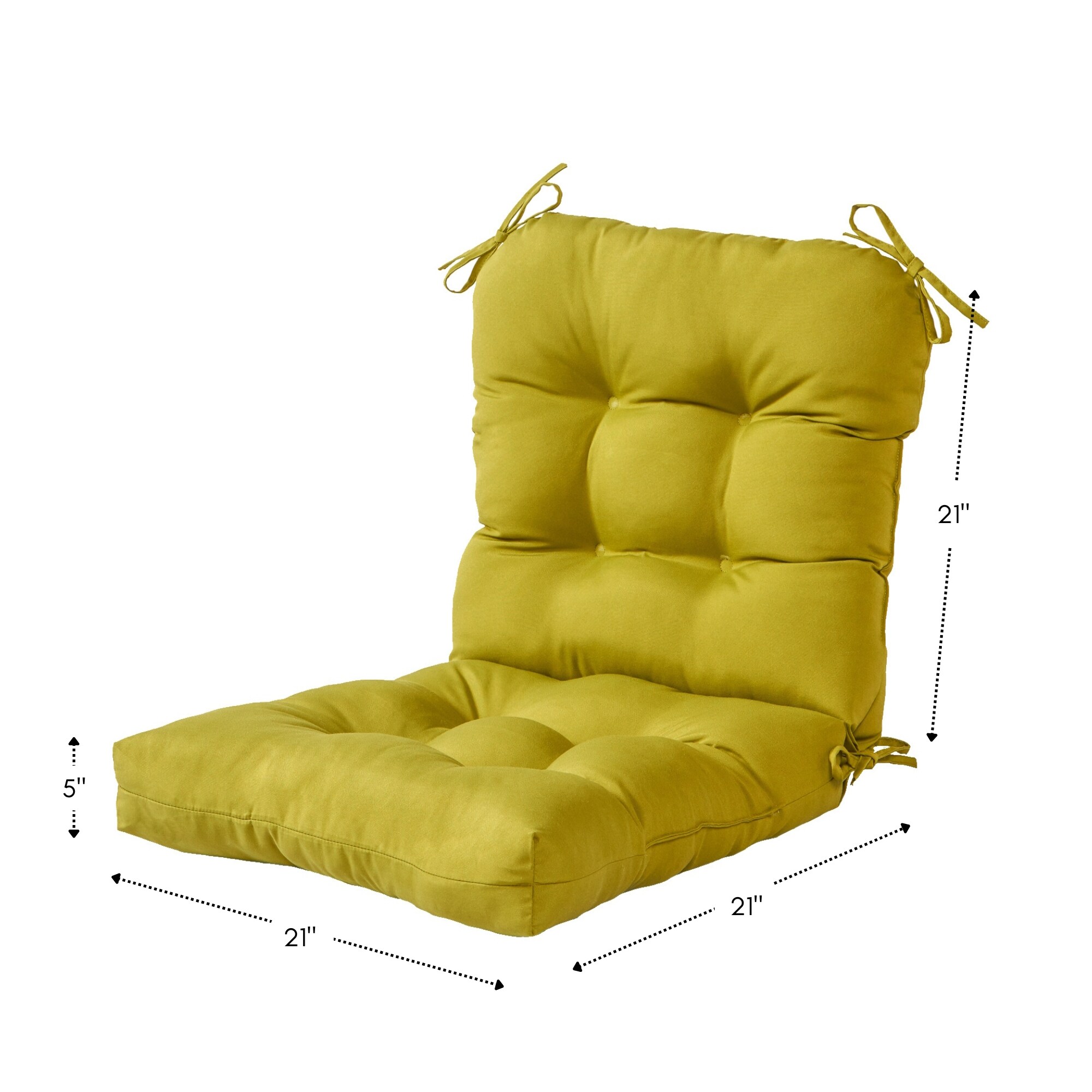 Greendale Home Fashions OC6815S2-KIWI Patio-Furniture-Cushions - View #8