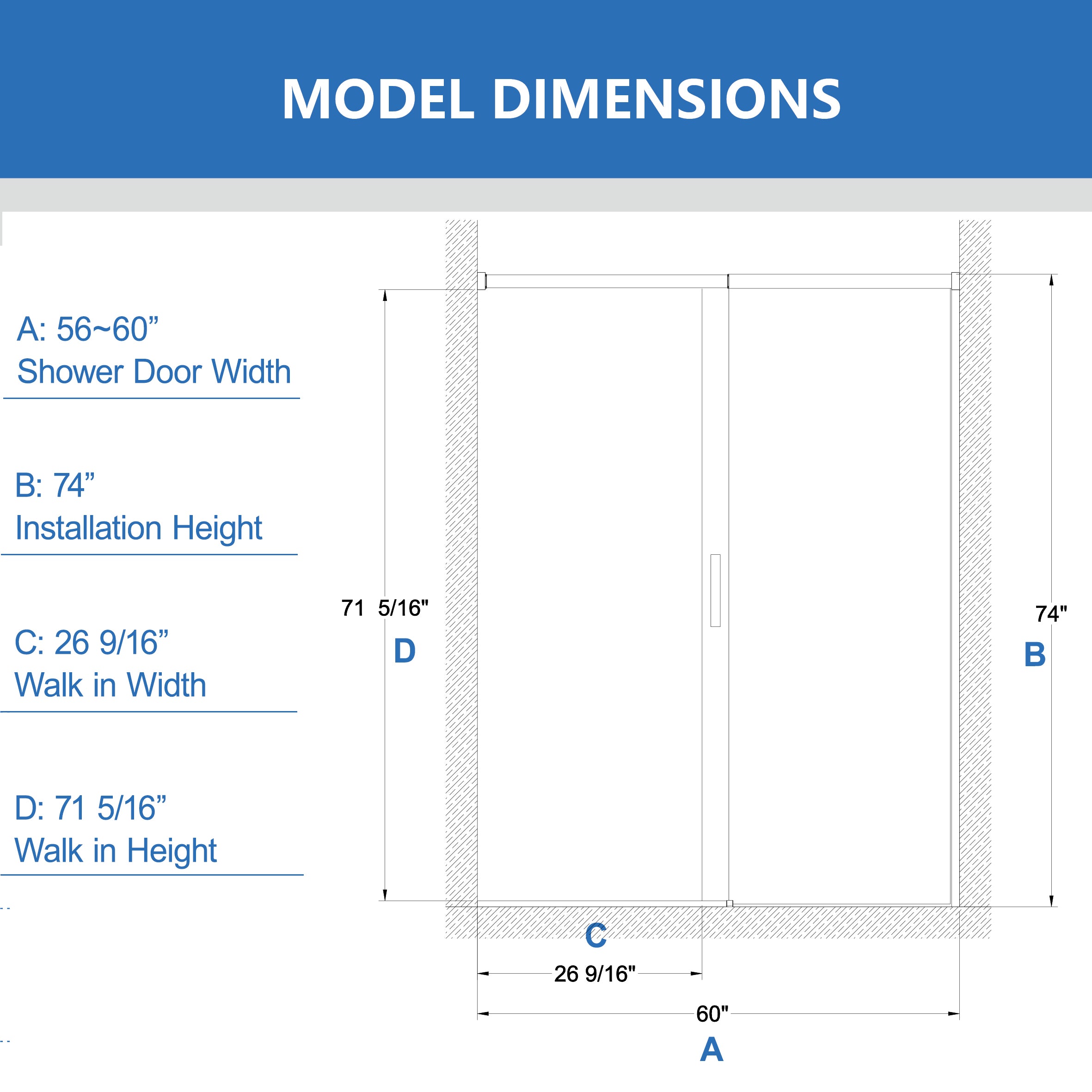 Boyel Living BL-LB-72616 Shower-Doors - View #2