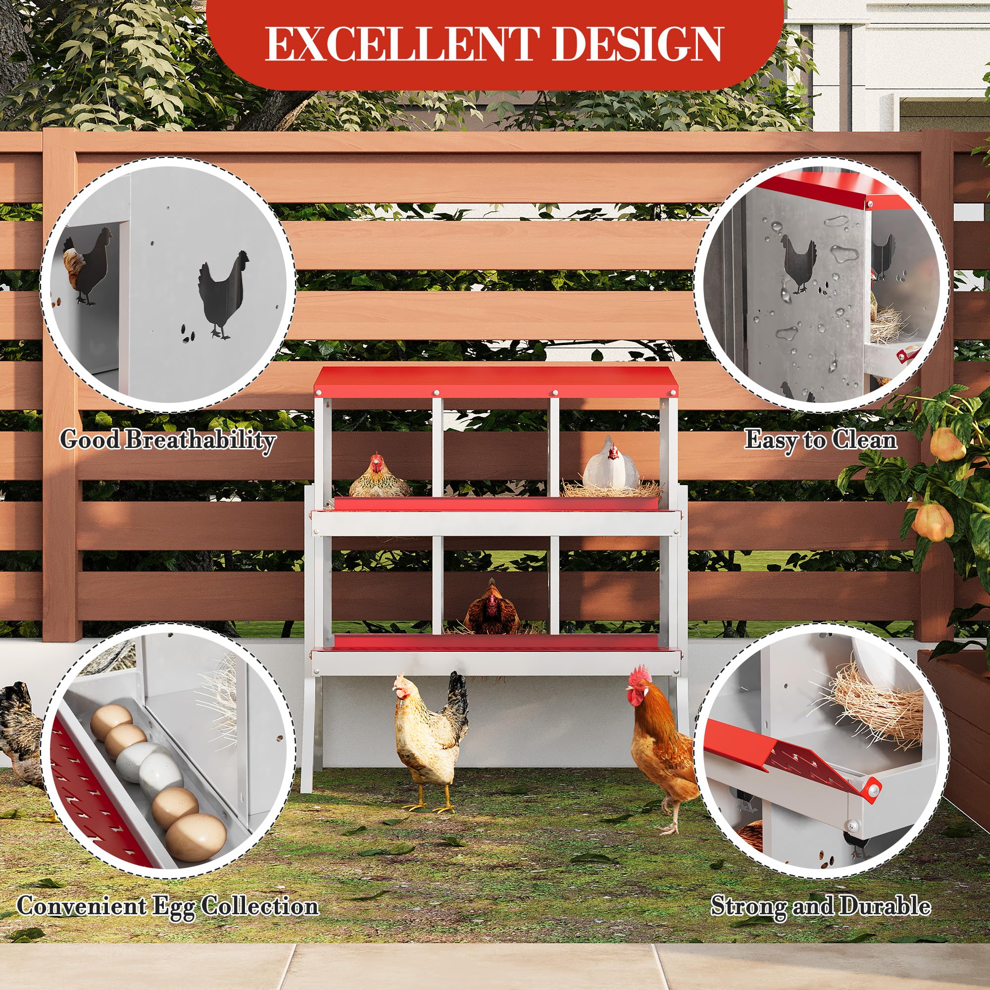 DEXSO ENCOREPHOBA7553 Chicken-Coops-Rabbit-Hutches - View #5