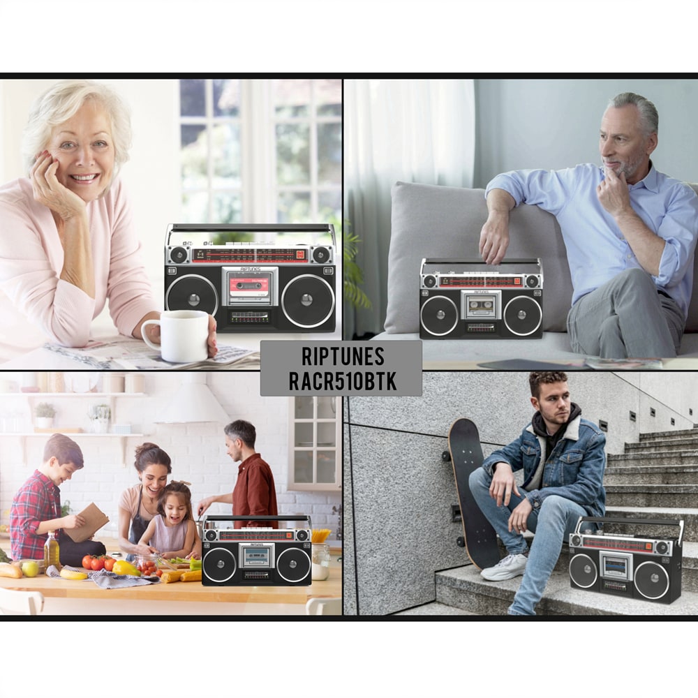 Riptunes WRACR510BTS697 Boomboxes-Radios - View #7