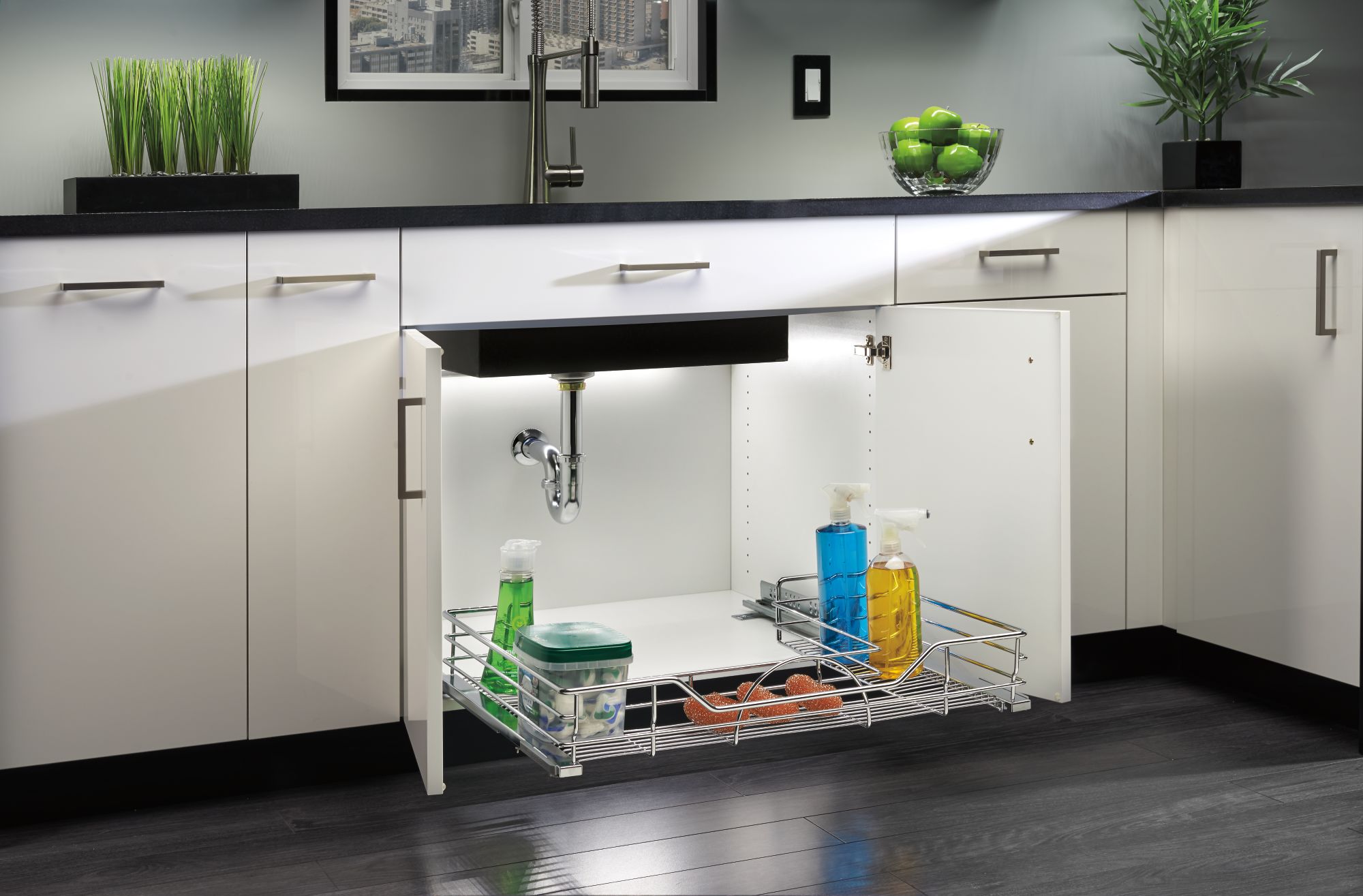 Rev-A-Shelf 5786-30CR Pull-Out-Cabinet-Baskets - View #4