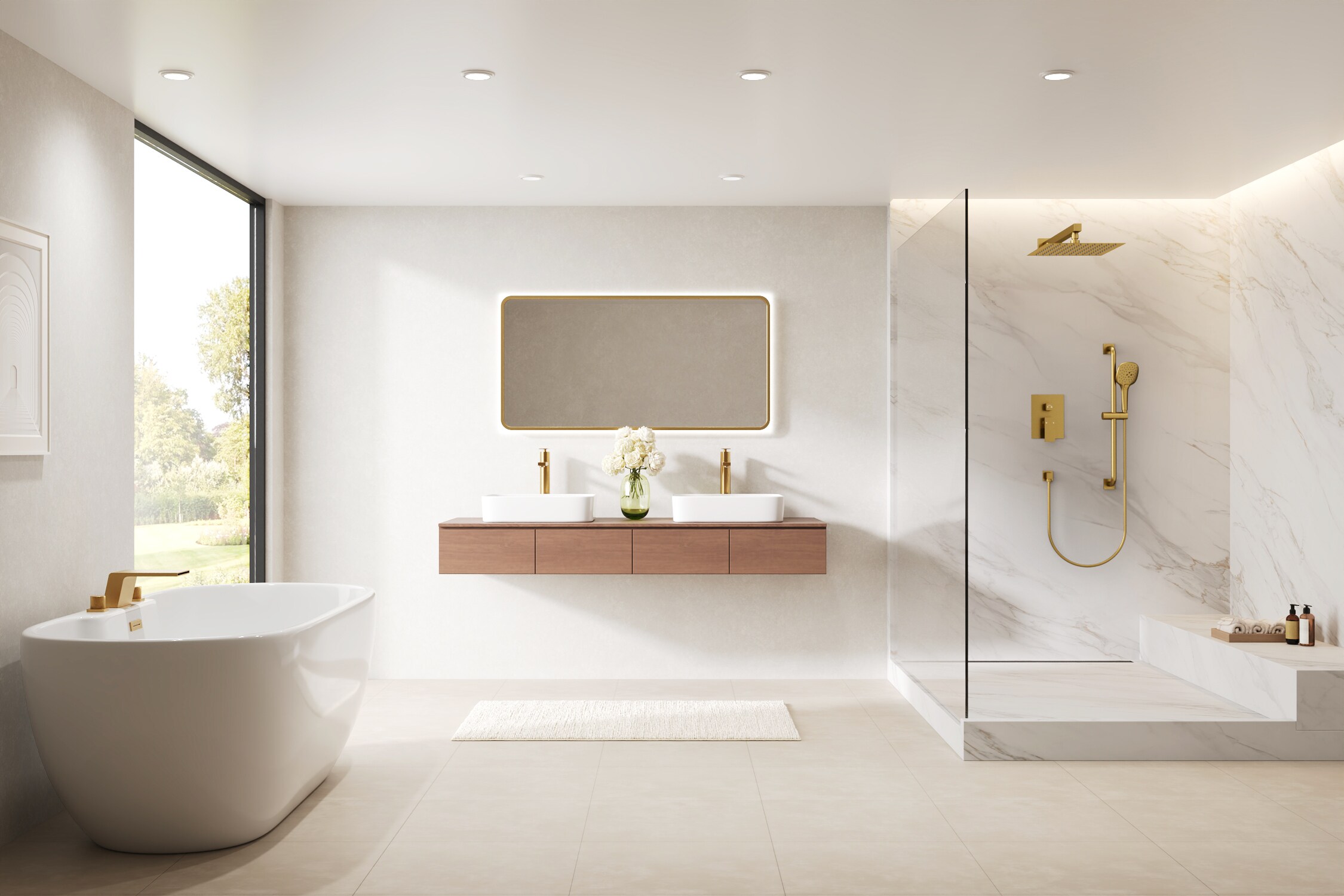 YAWWALK Y11W53-BG Tub-Shower-Faucets - View #3