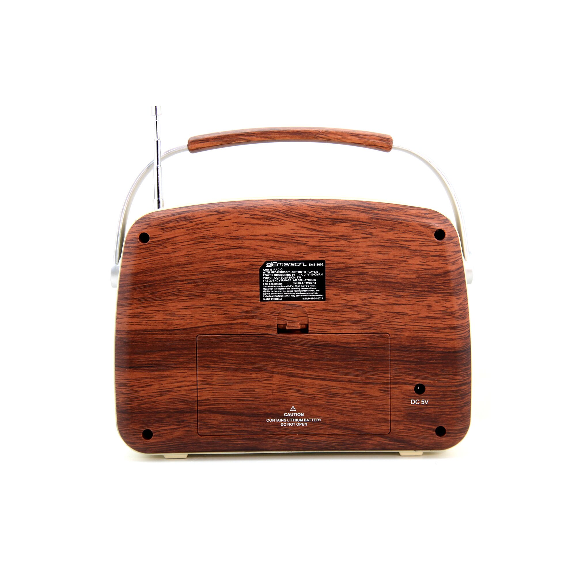 Emerson EAS-3002-MAHOGANY Boomboxes-Radios - View #13