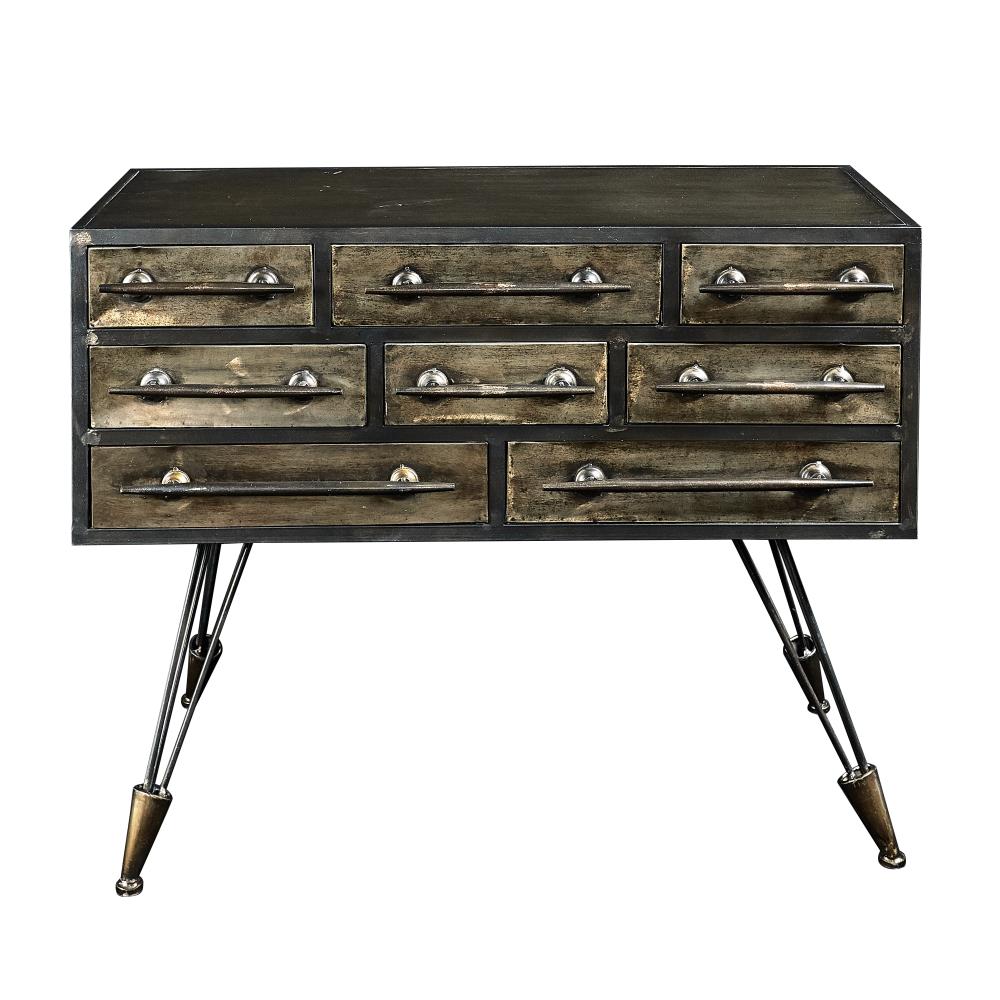 Linon Cady Metal Console In The Console Tables Department At Lowes Com   14063534 