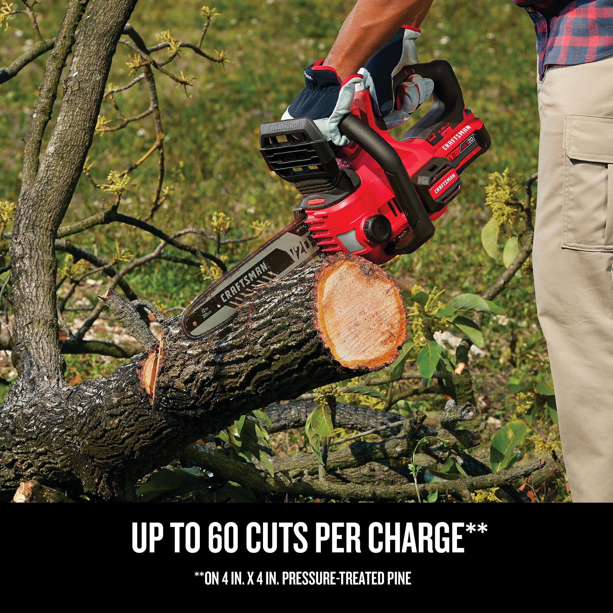 Lowes dewalt chainsaw discount 20v