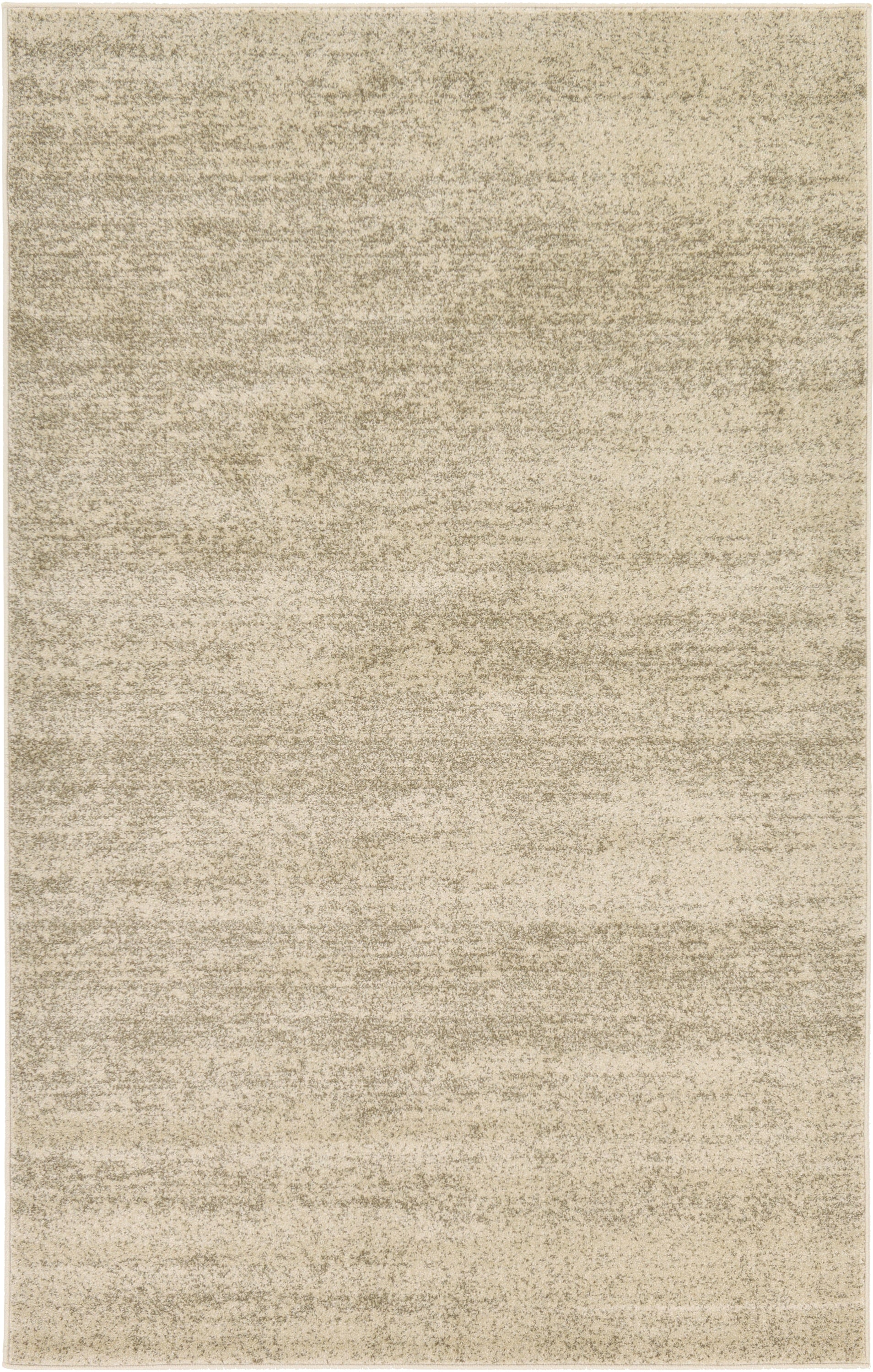 Unique Loom 3124446 Lucille Del Mar 5 x 8 (ft) Loomed Polypropylene Beige/Brown Rectangular Indoor Distressed/Overdyed Area rug
