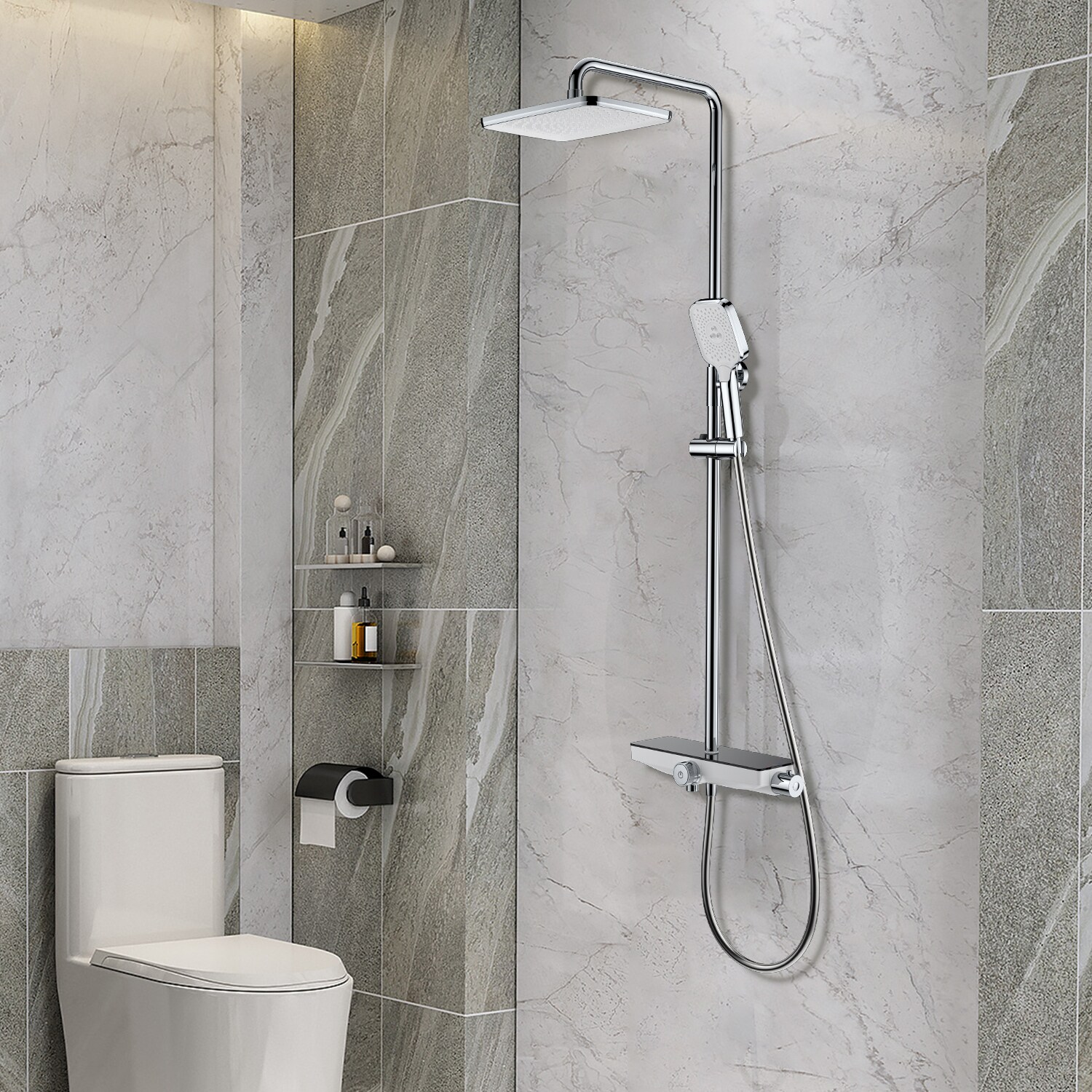 Tahanbath MT2-227920 Showerhead-Bar-Panels - View #3