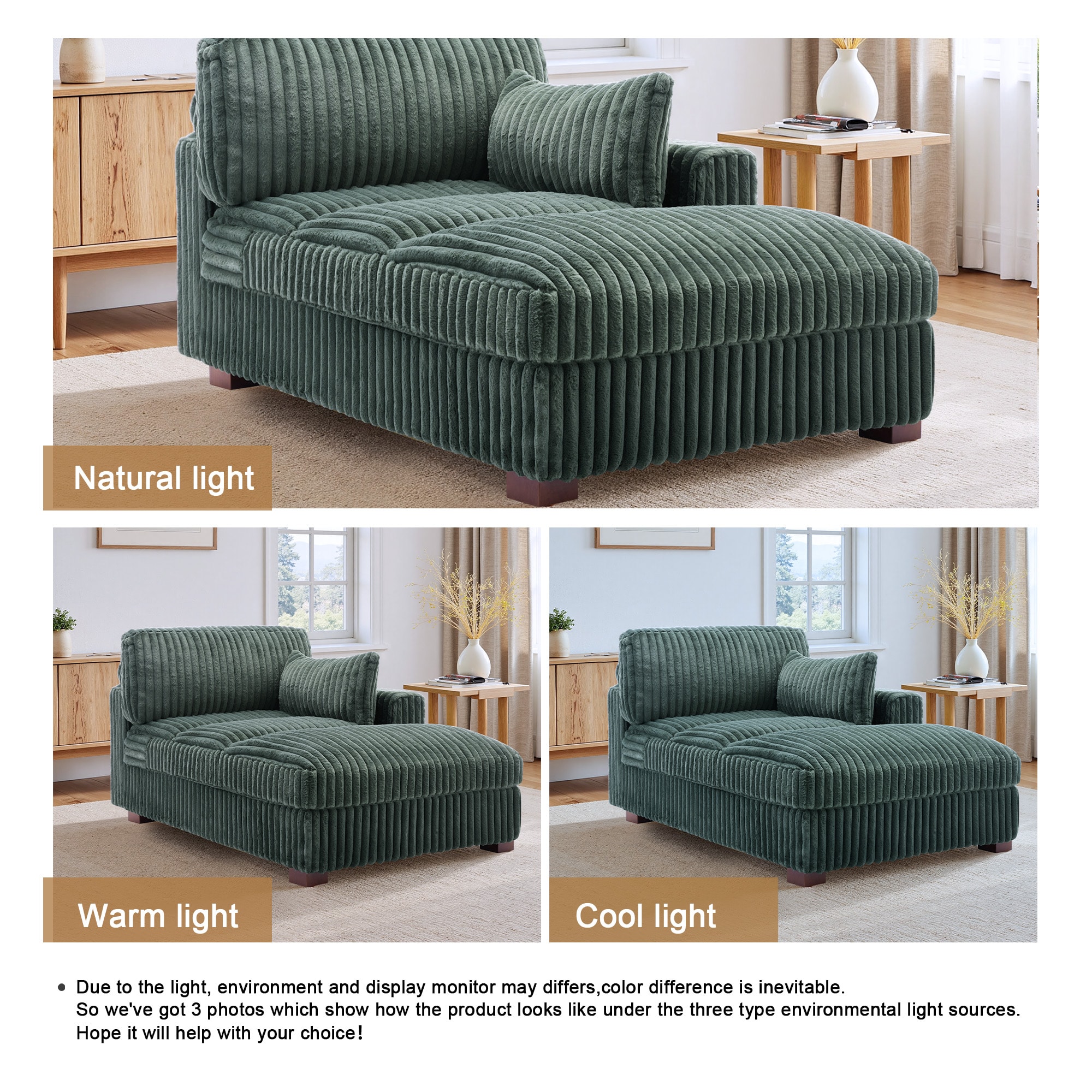 Dreamsidea CS02M WHITE-R-E1 Sofas-Loveseats - View #4