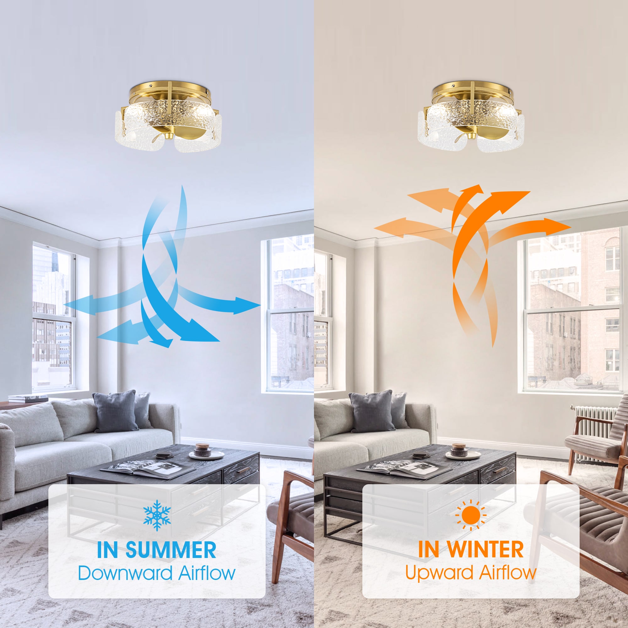 Parrot Uncle F8298GD110V Ceiling-Fans - View #6