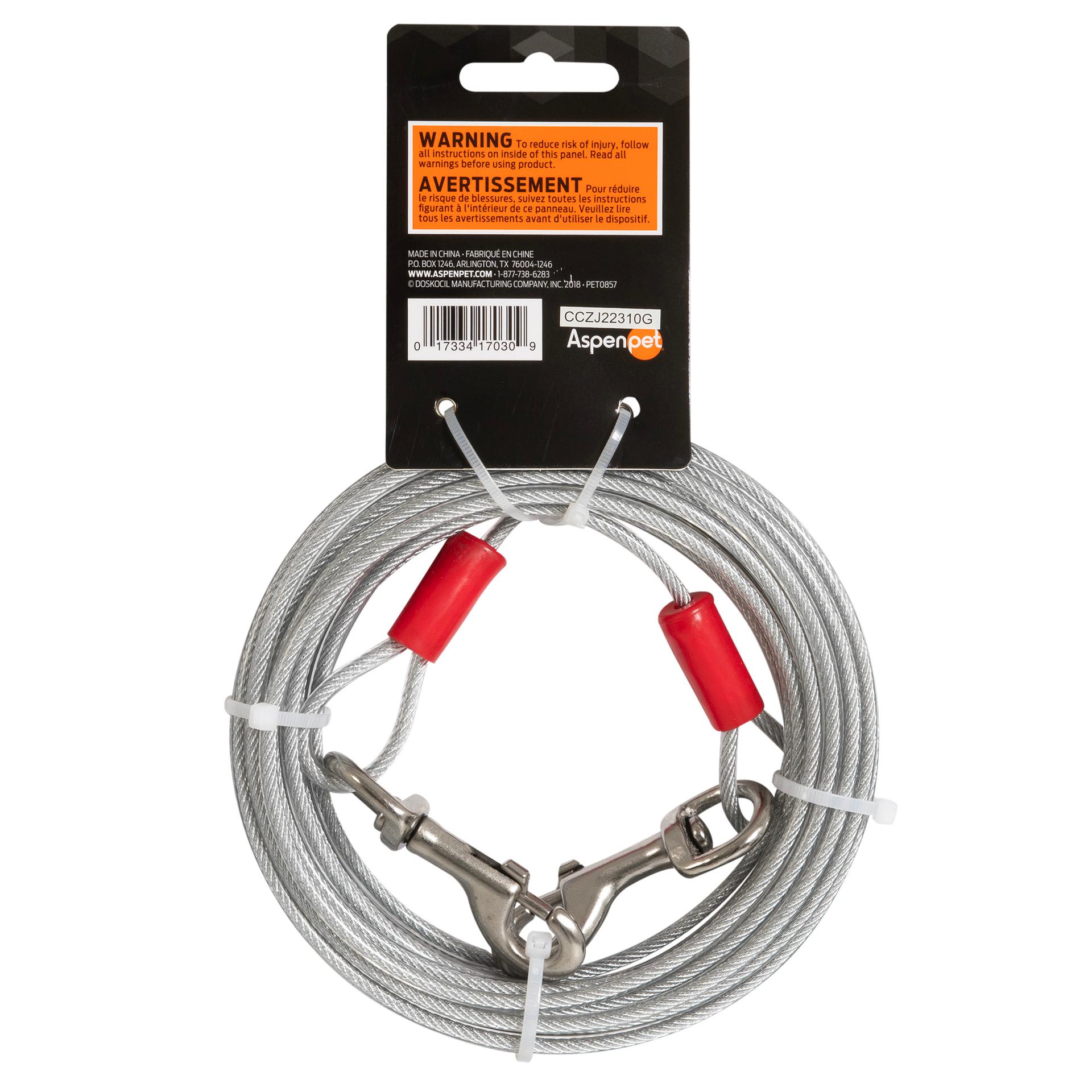 Lowes dog tie out cable hotsell