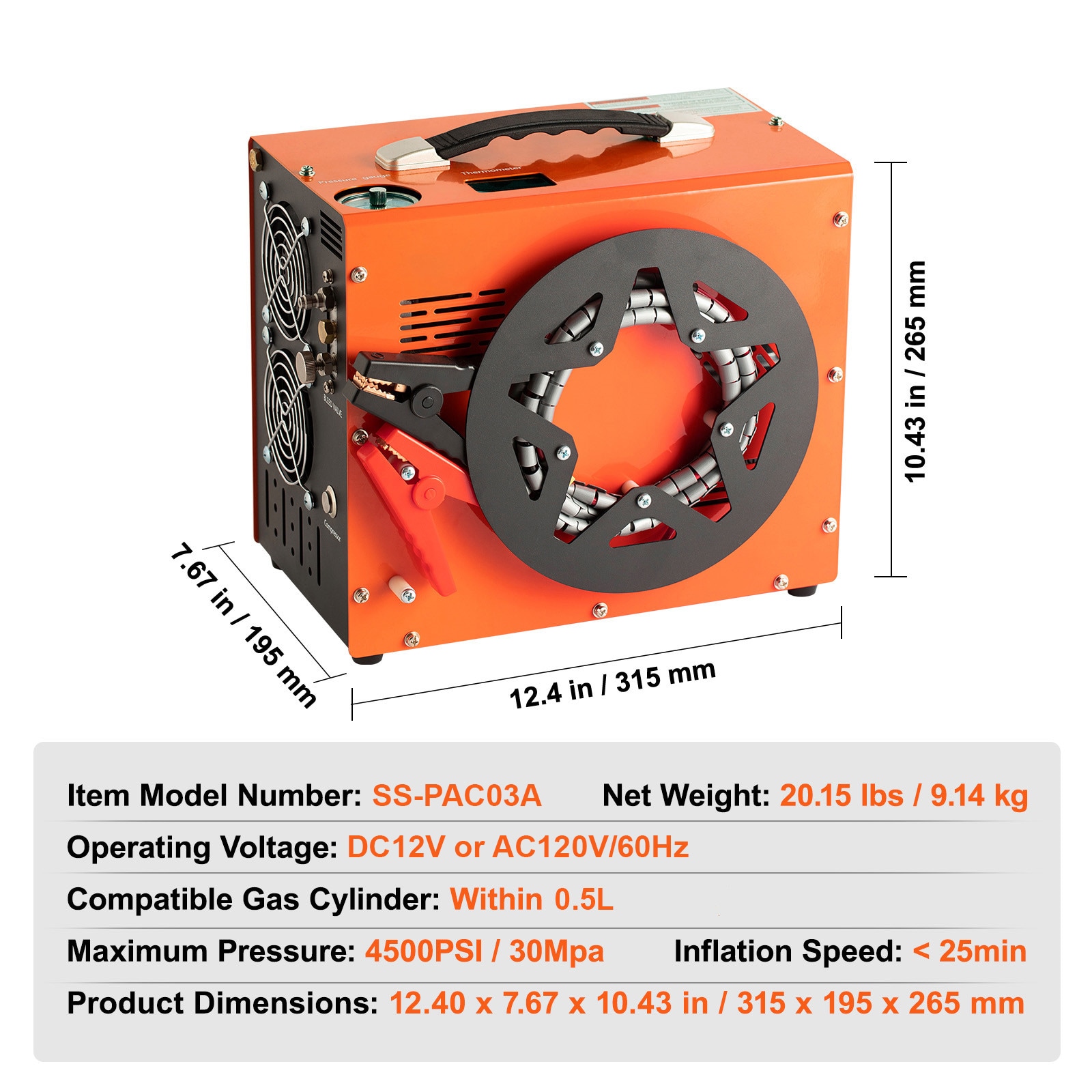 Mecale YAS-443JCK Air-Compressors - View #3