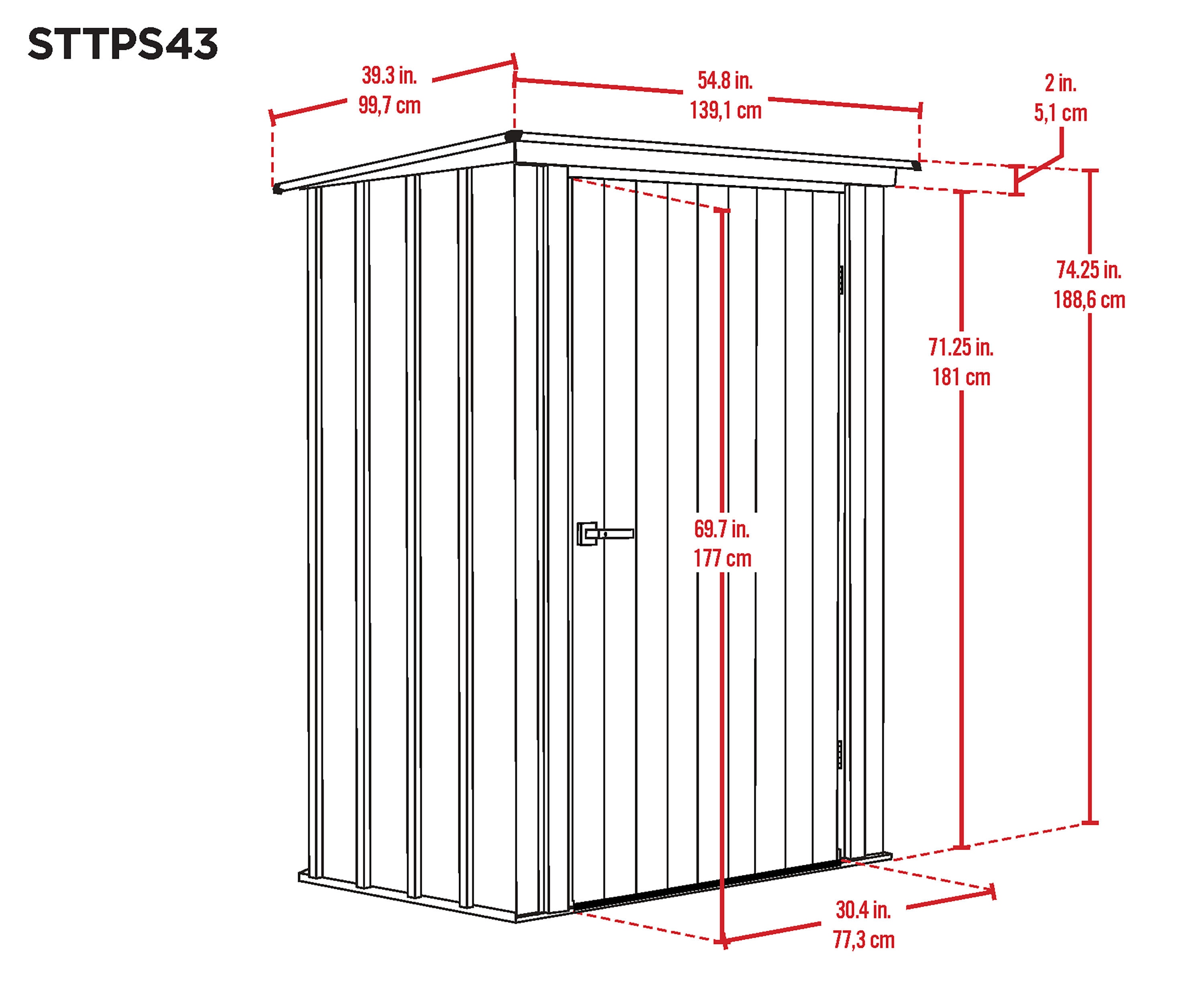 Scotts STTPS43 Metal-Storage-Buildings-Sheds - View #9