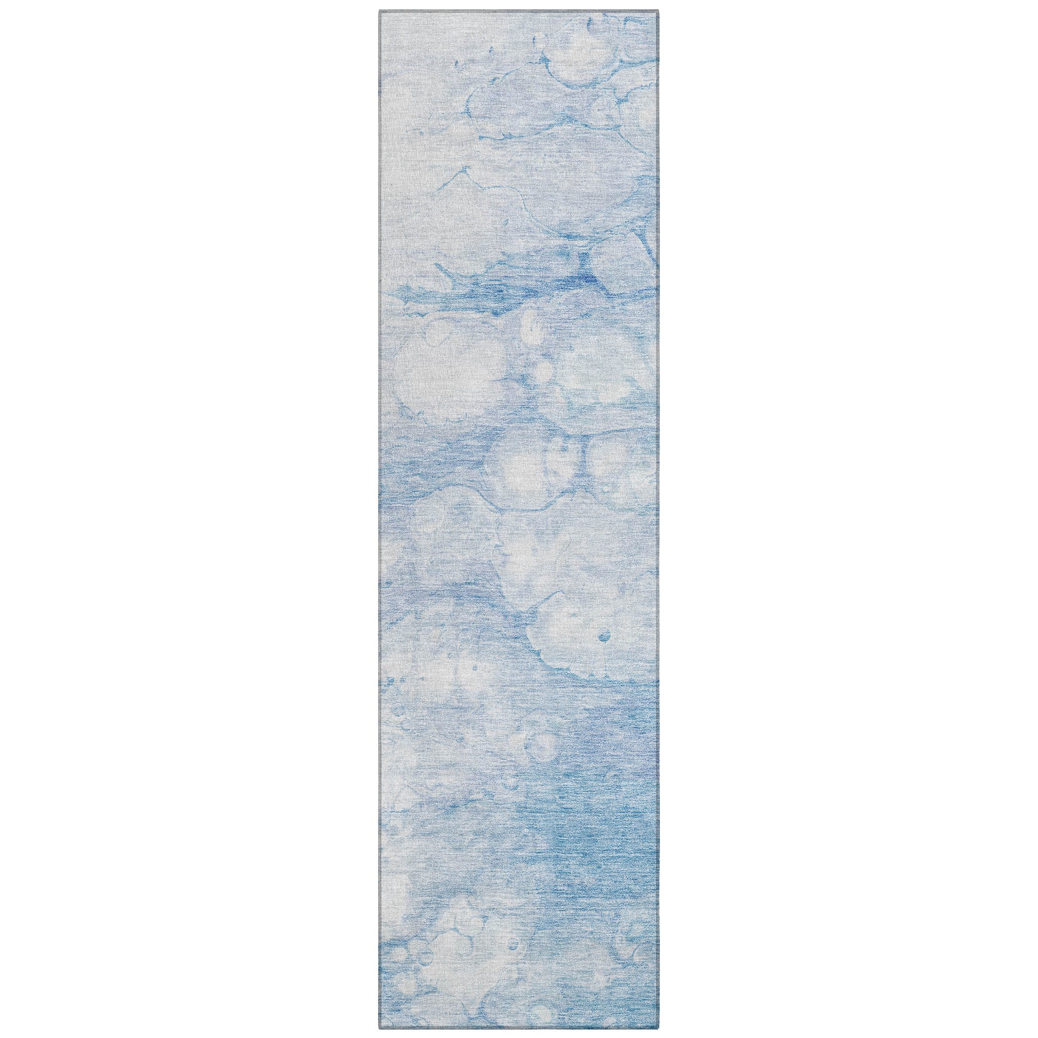 Addison Rugs ACN699SK2X8 Chantille ACN699SK 2 x 7 (ft) Polyester Sky Rectangular Indoor/Outdoor Geometric Machine washable Area rug