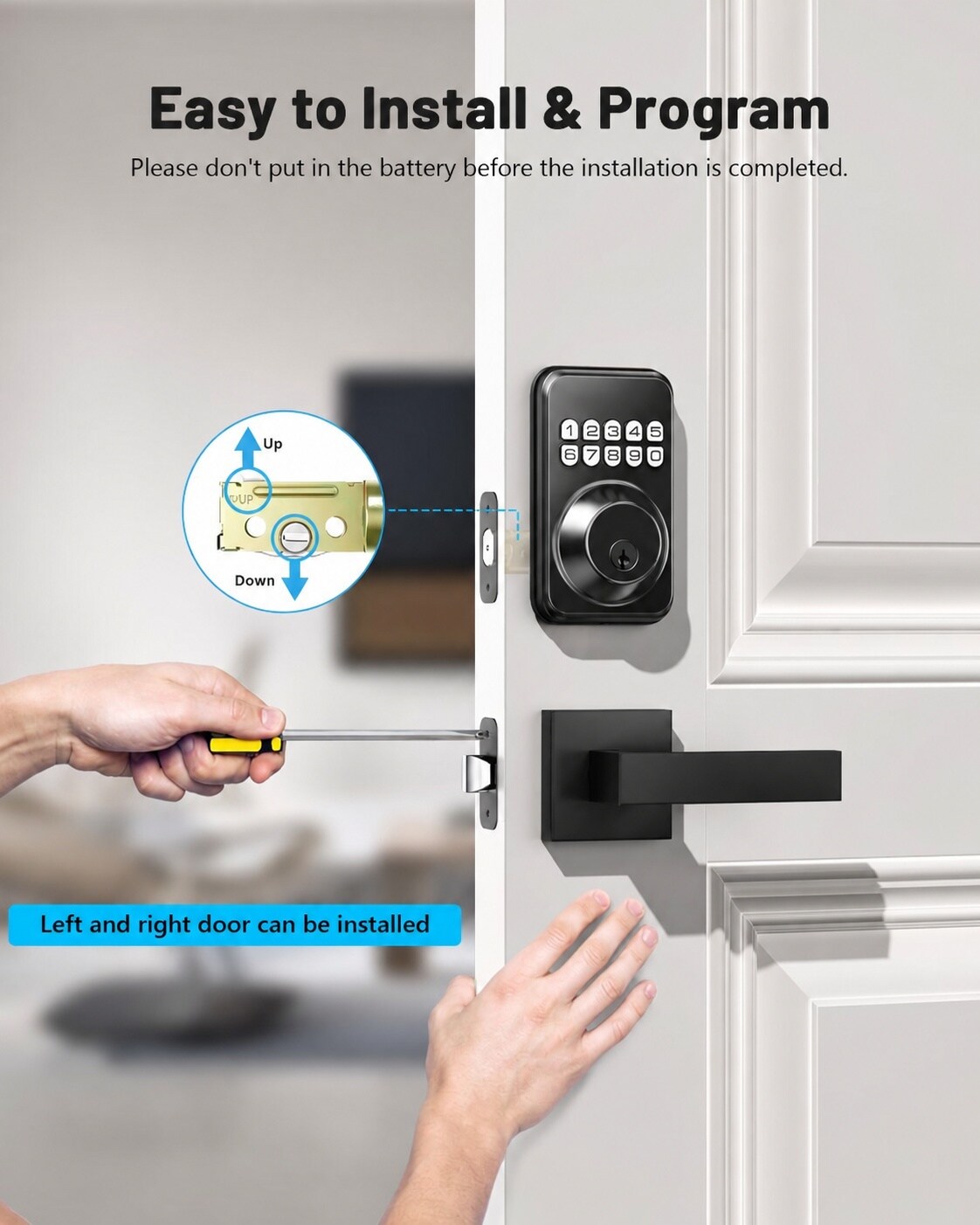 Ahfiwaso LAH0710H060 Electronic-Door-Locks - View #7