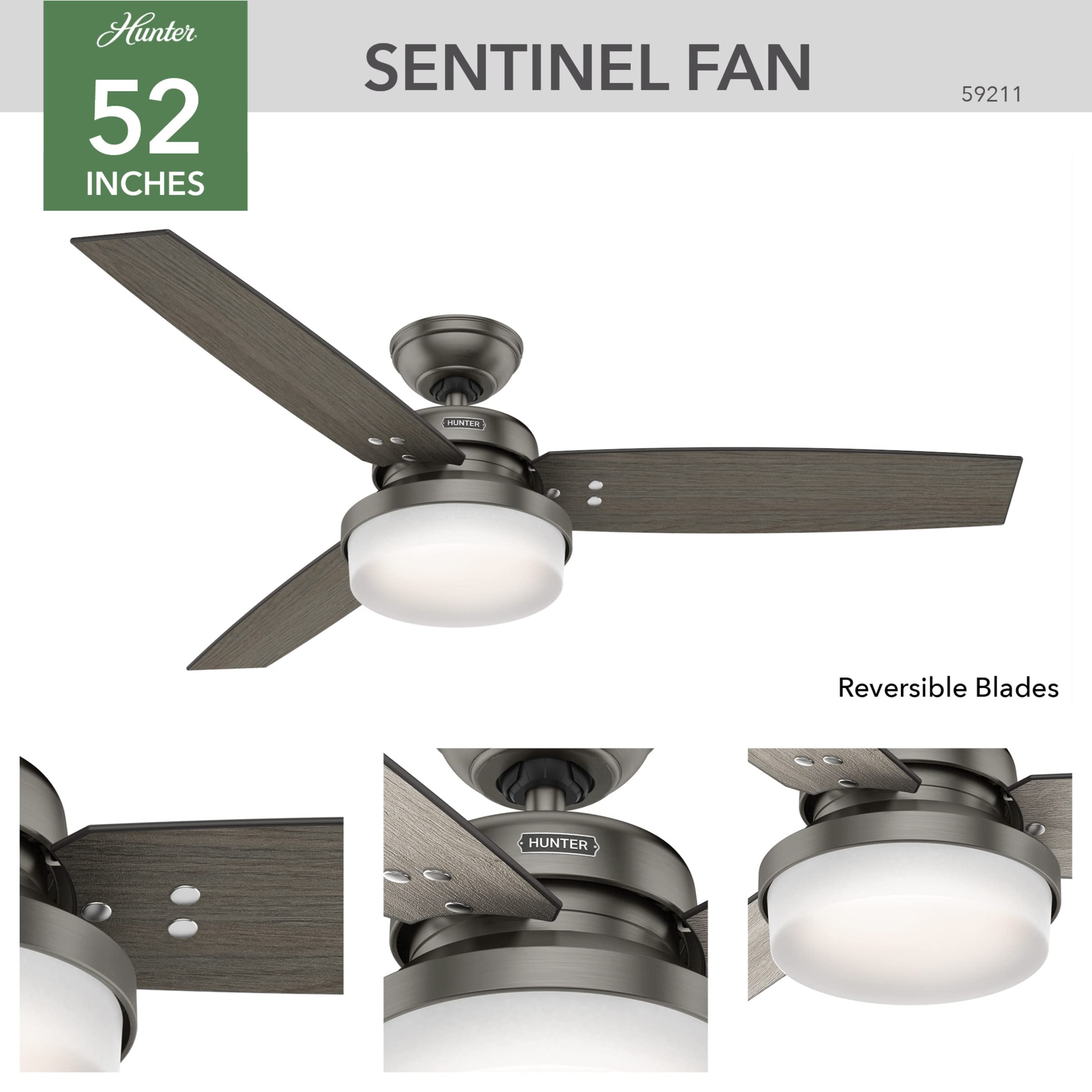 Hunter 59211 Ceiling-Fans - View #2
