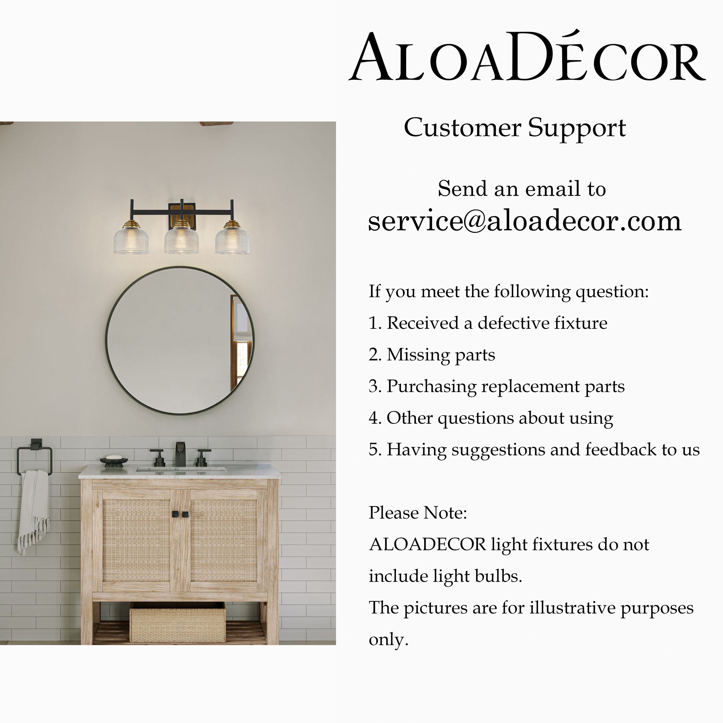 AloaDecor Lighting L7454W5505A b089995 - View #9