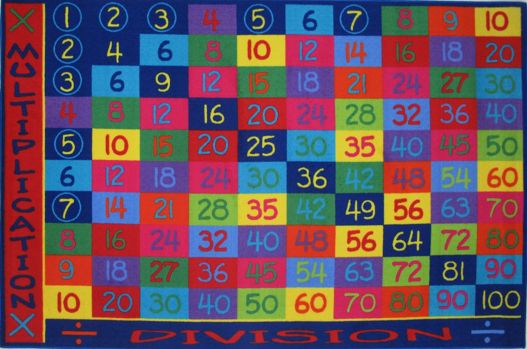 Fun Rugs FT-143 5376 Fun Time 5 x 7 Multi-color Indoor Area Rug