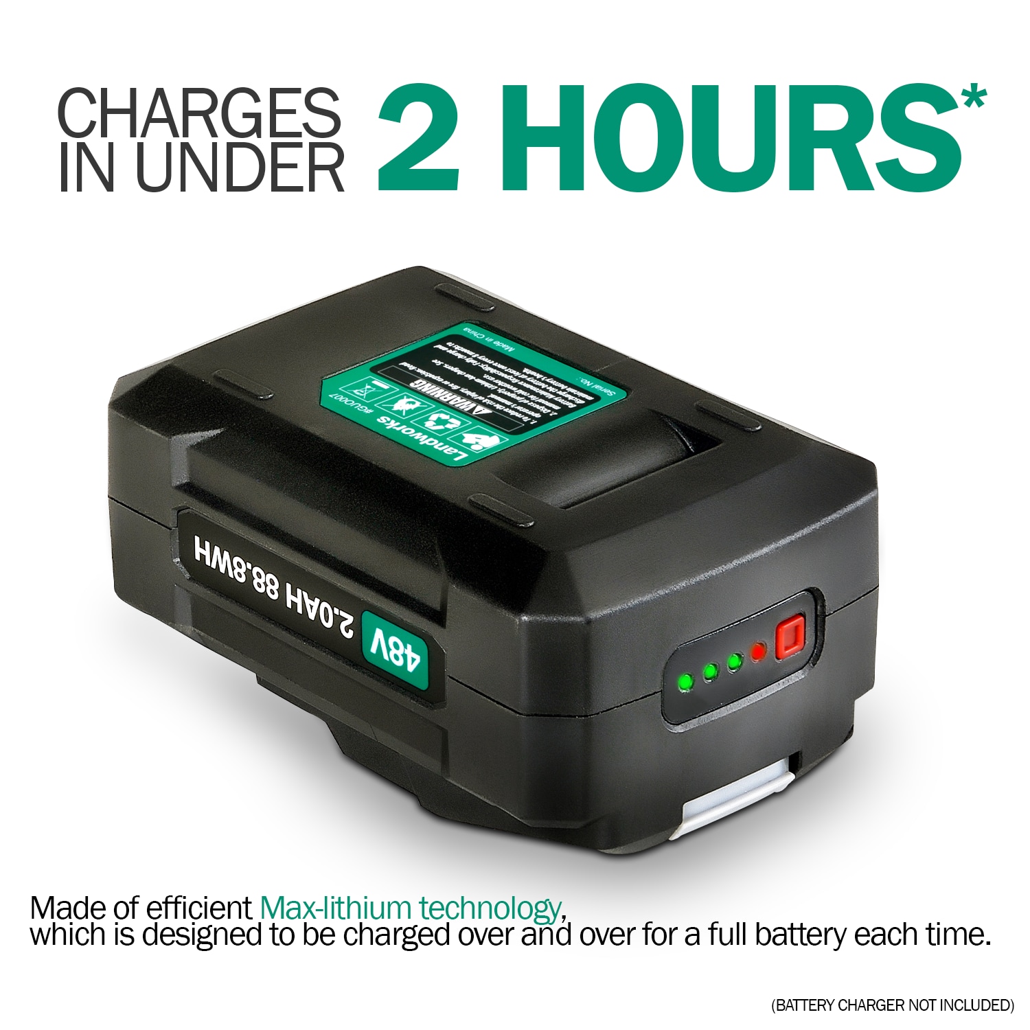 Black and Decker Genuine 18v Li-ion Battery and Charger Pack 2ah