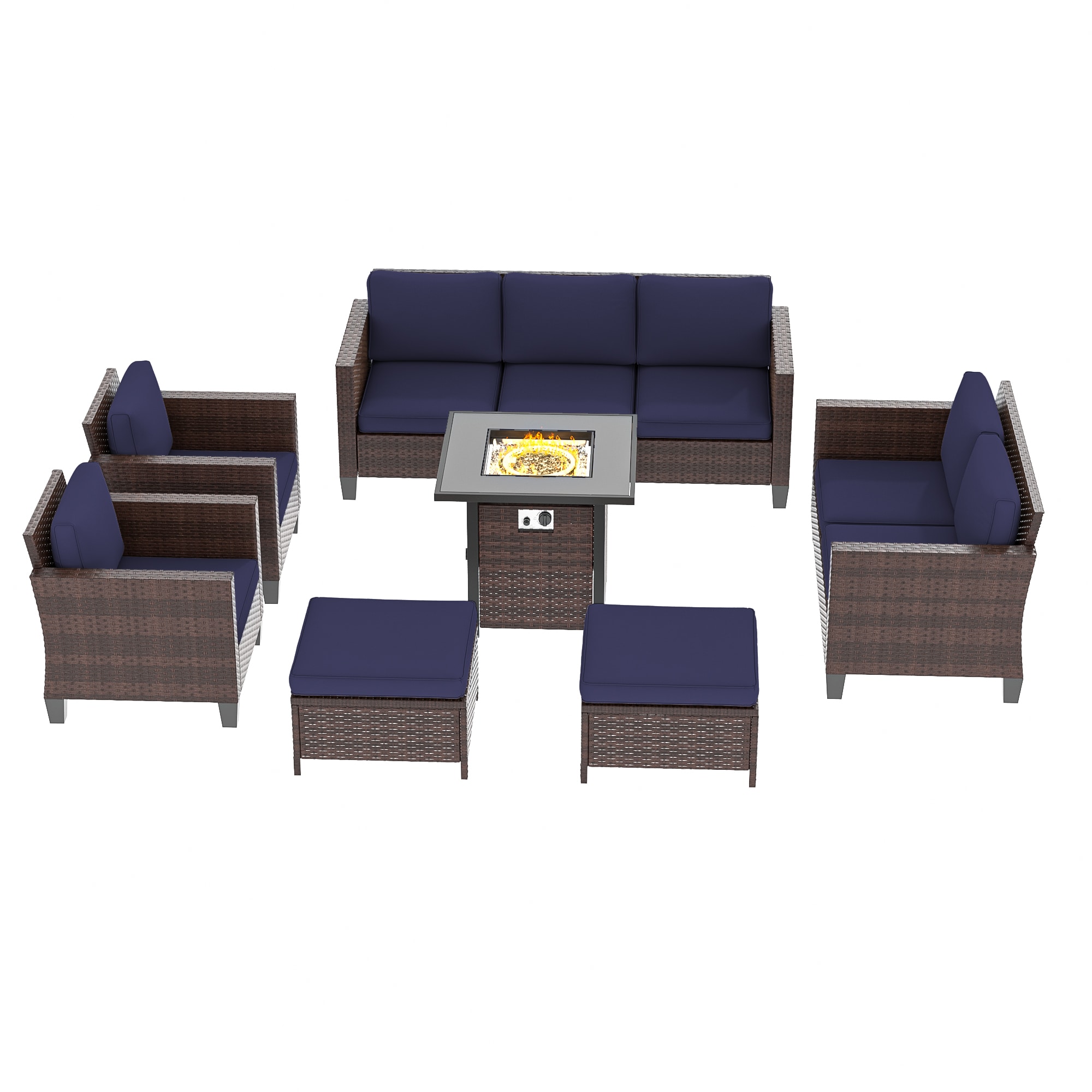 ACEGOSES LW-115BNY-S3T4 Patio-Conversation-Sets - View #7