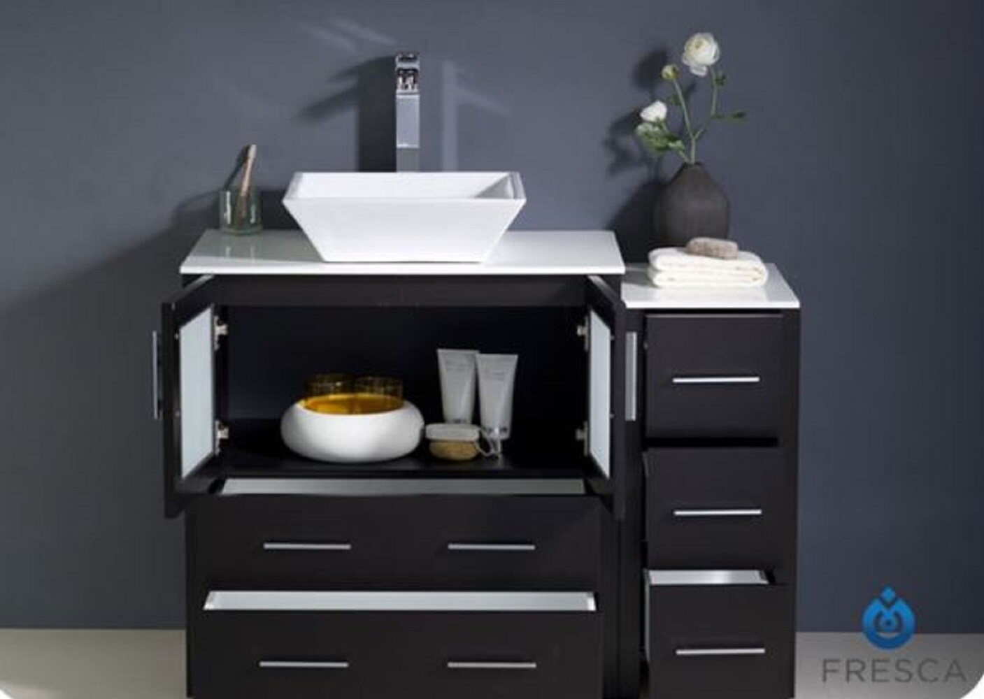Fresca FCB62-3012ES-CWH-V Bath-Vanity-Combo - View #11