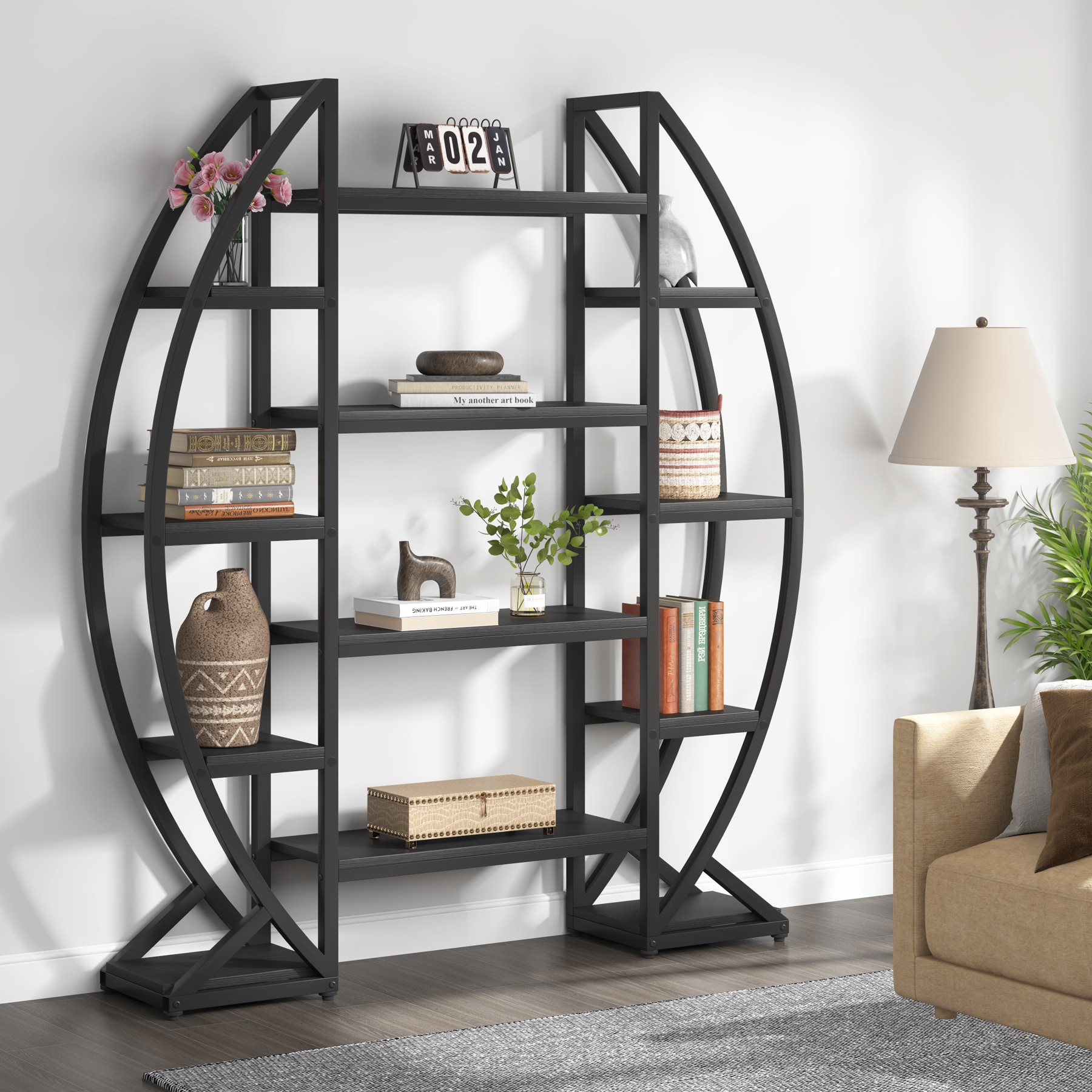 Tribesigns HOGA-C0869 bookcases - View #6