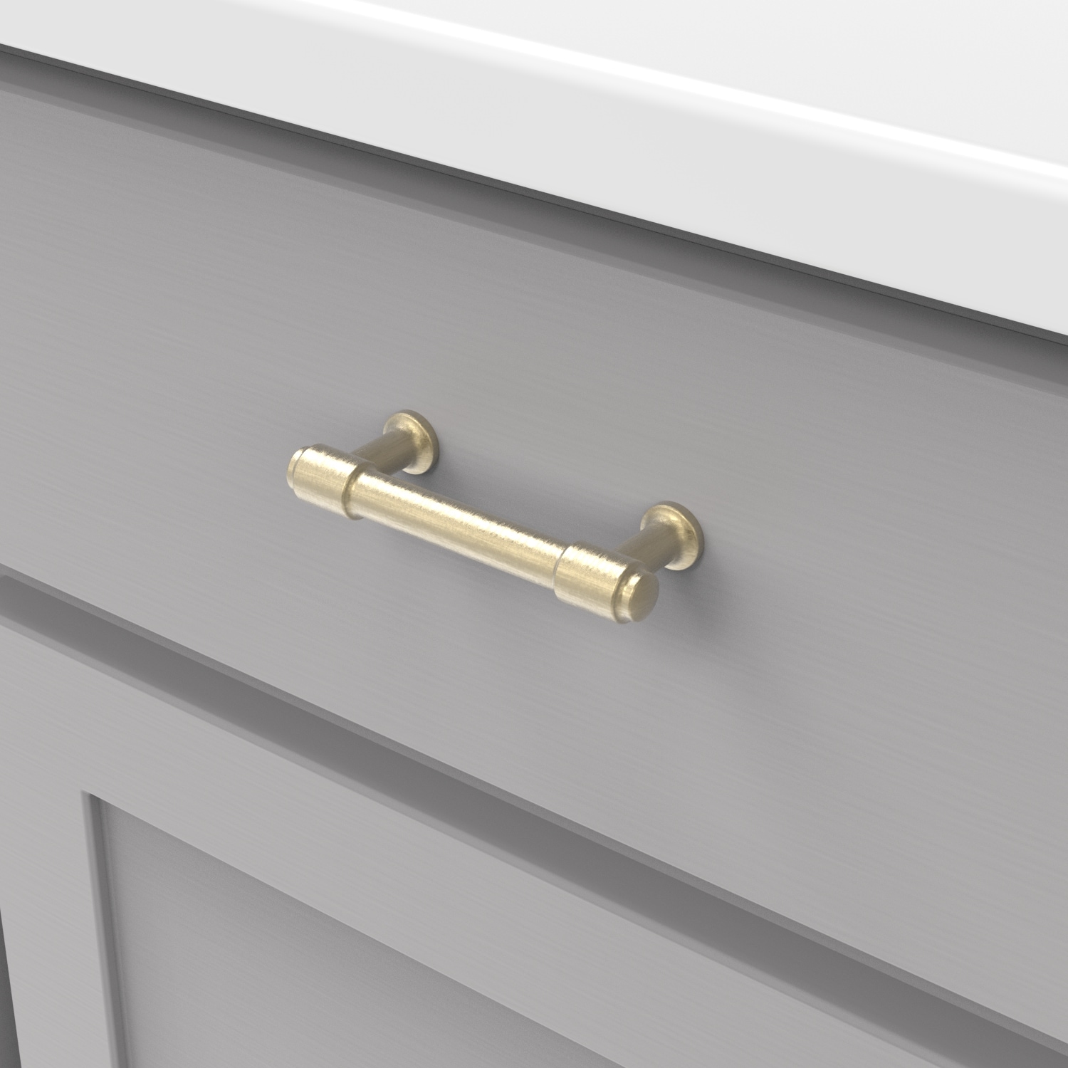 Hickory Hardware H077851CBZ-10B Cabinet-Pulls - View #3