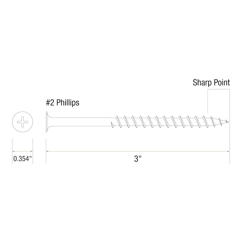Grip-Rite PTN3S1 Deck-Screws - View #4