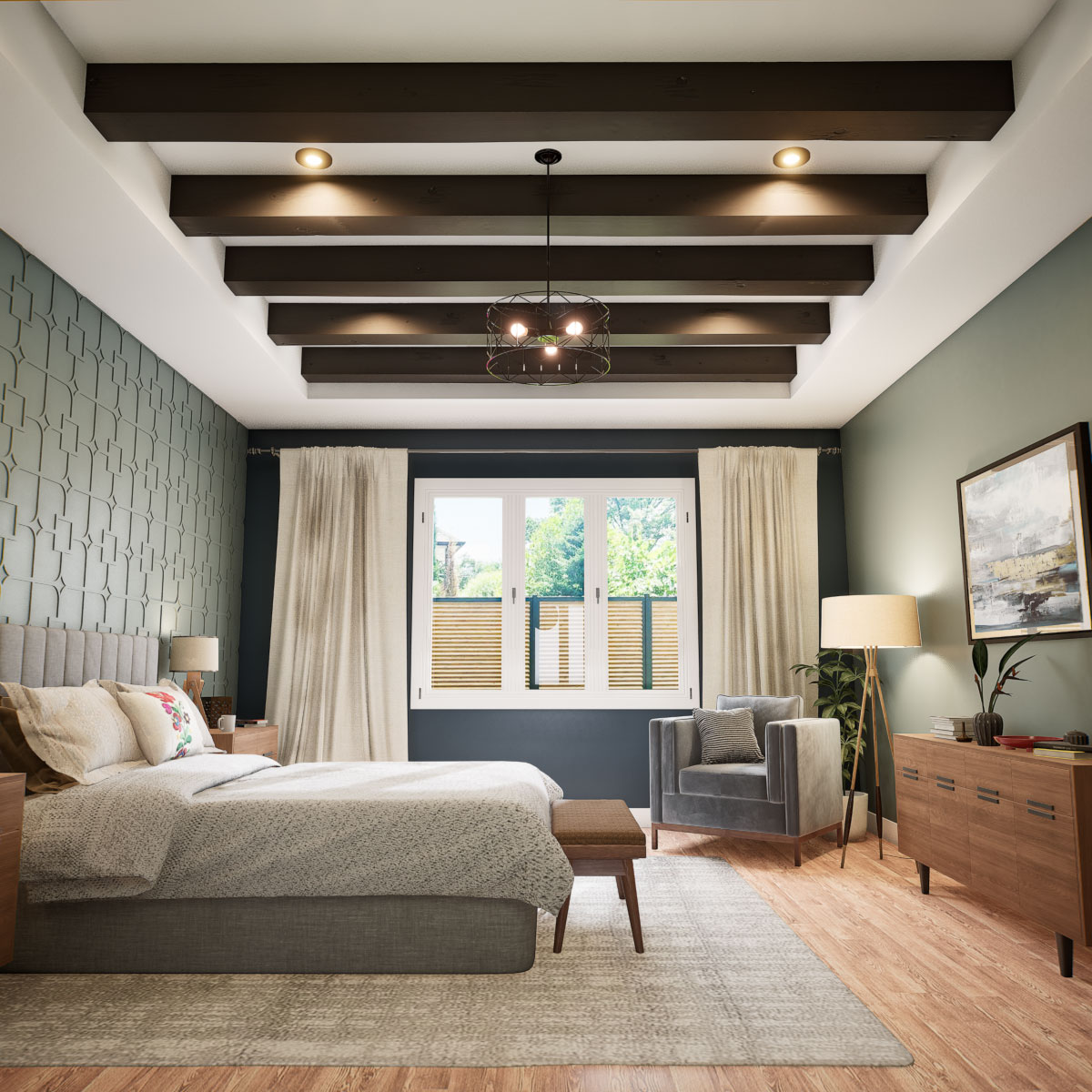 Ekena Millwork BMKP2C0060X040X192ZH Faux-Beams - View #7