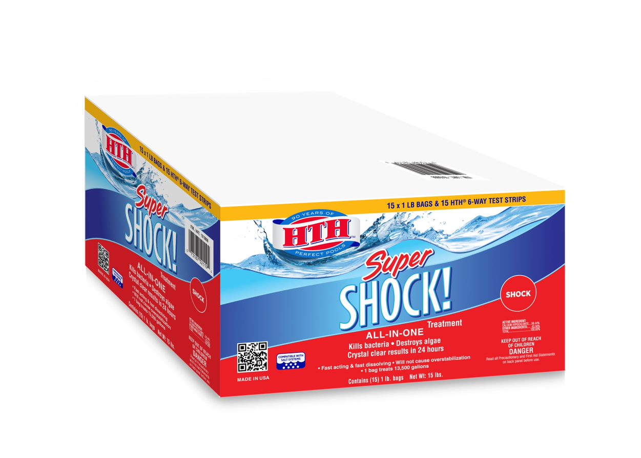 51115  **DISCOUNT AVAILABLE** hth winterizing POOL SHOCK 2 LBS 