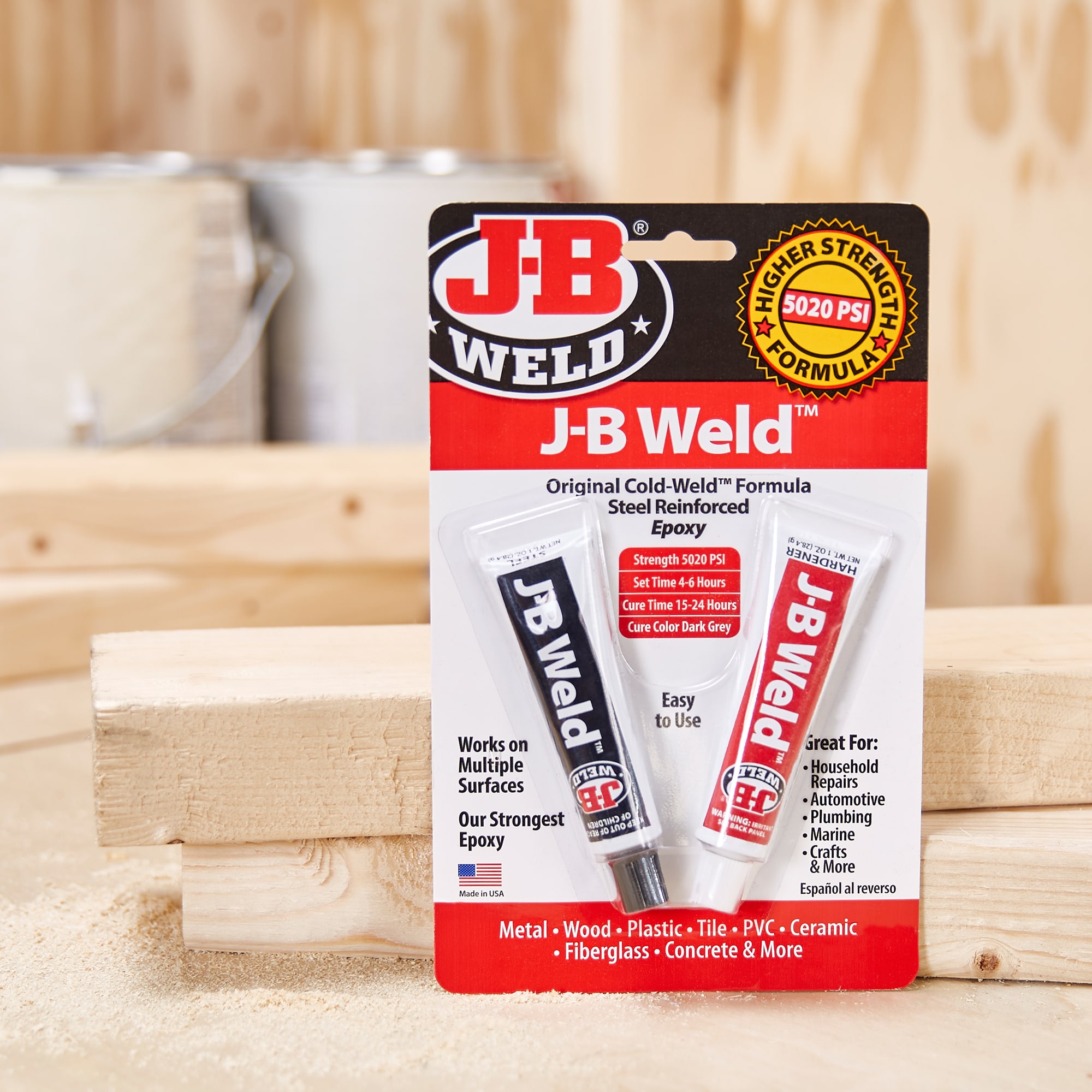 J-B Weld - Cold Weld - Steel Adhesive - (2-pc)