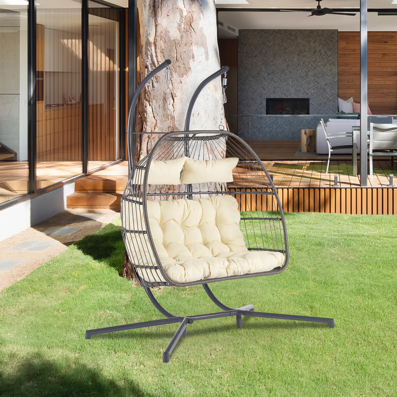 Forclover MONMBY035BE Patio-Chairs - View #8