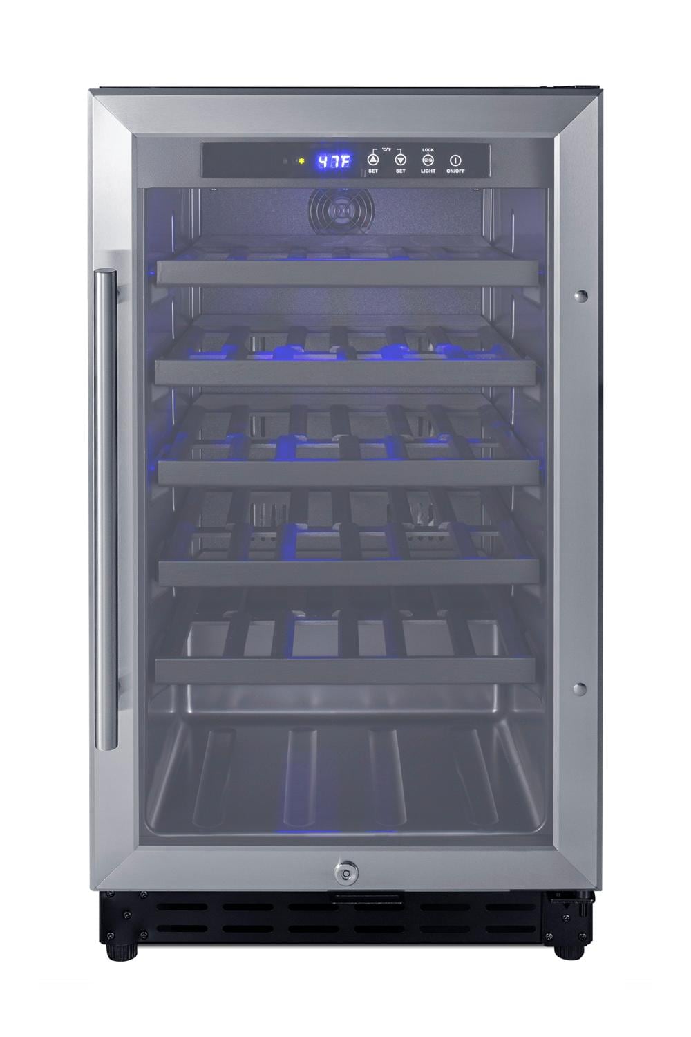 Summit Appliance SWC1840BADA 18 Inch Wide Built-In Wine Cellar - ADA Compliant
