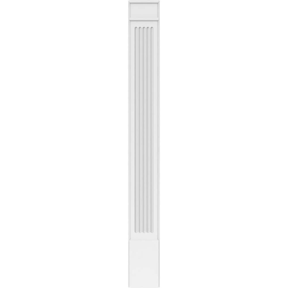 Ekena Millwork PILP09X082FL02-2 Entry-Door-Casing-Accents - View #3