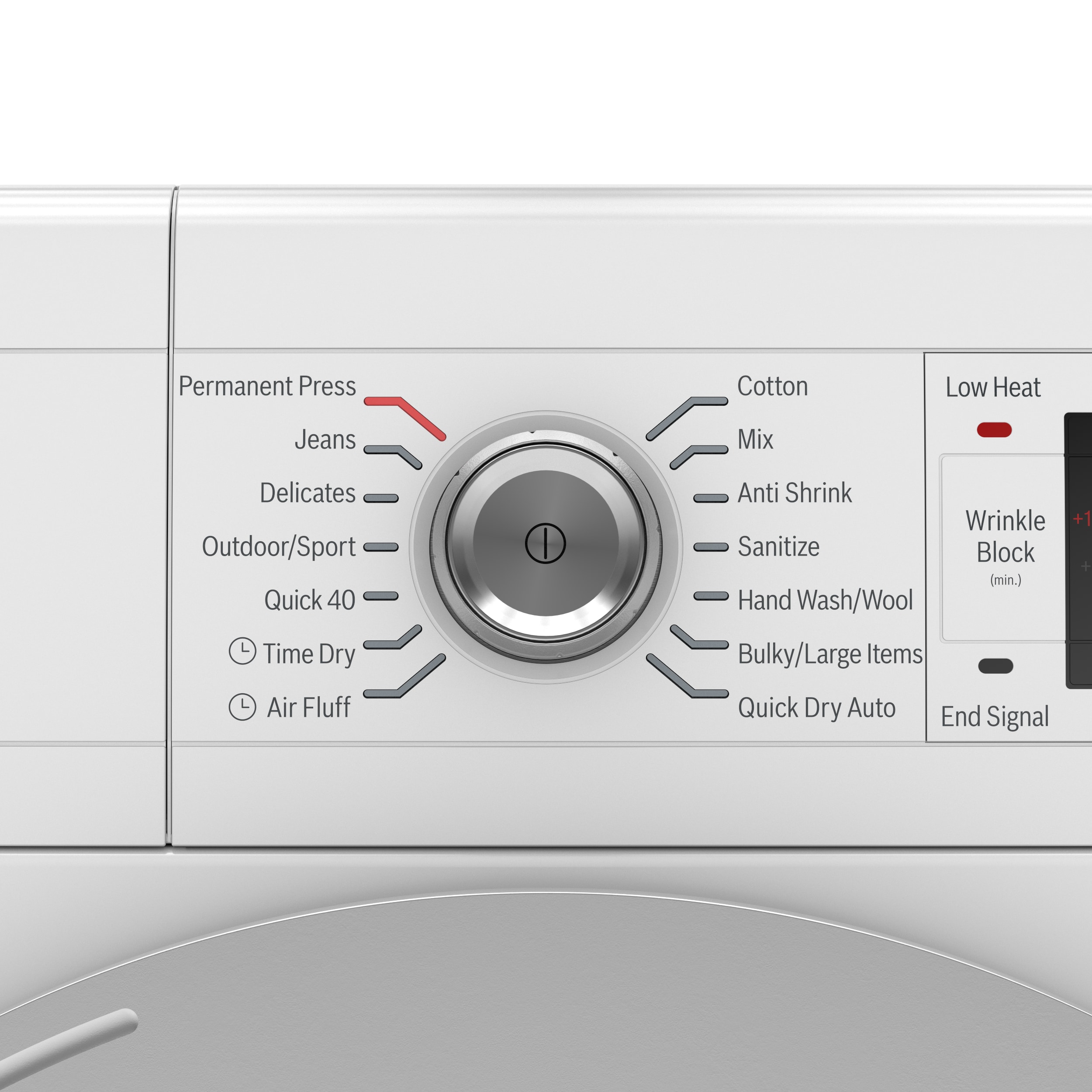 Bosch 500 4-cu ft Stackable Ventless Smart Electric Dryer (White) ENERGY STAR in the Electric at Lowes.com