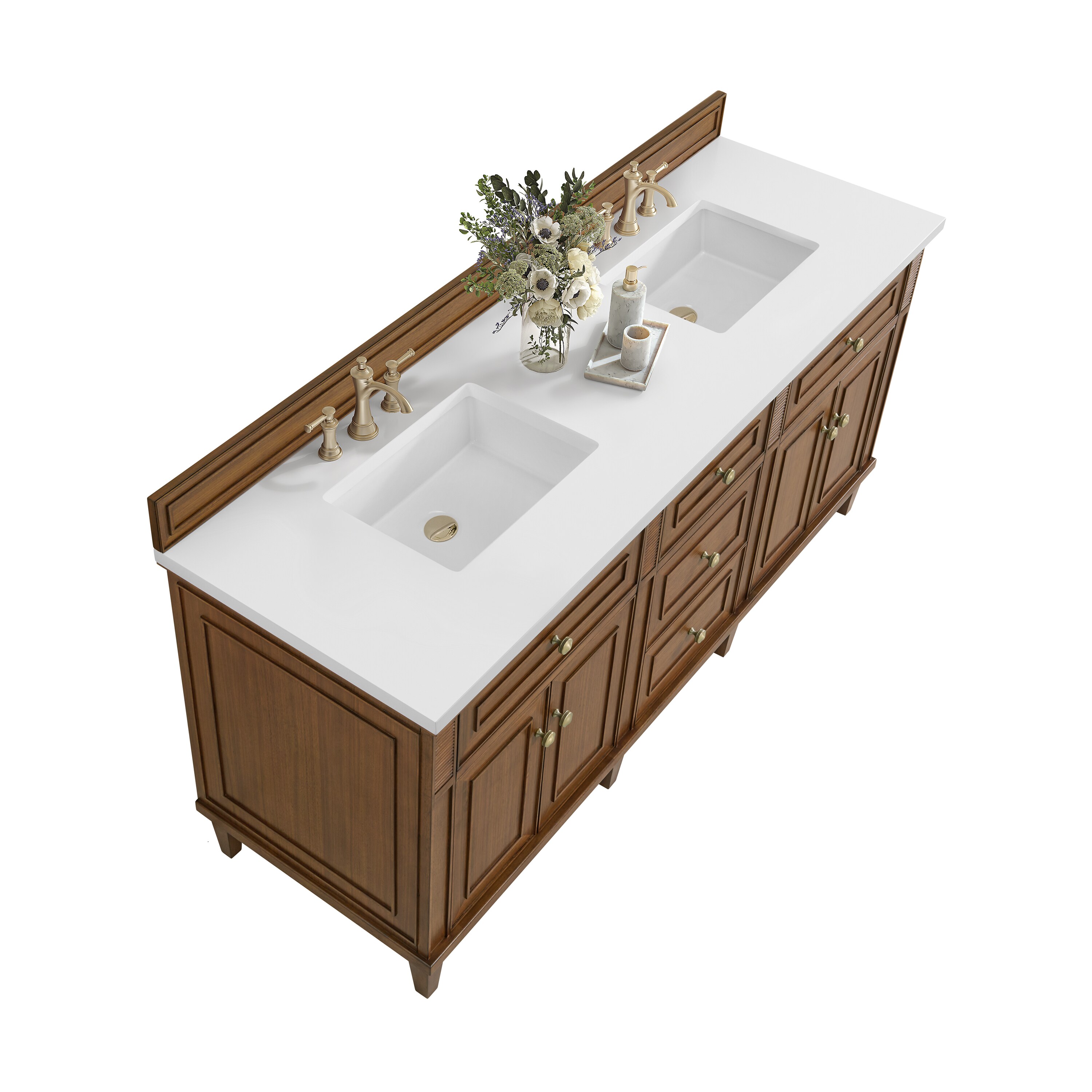 James Martin Vanities 424-V72-WLT-3WZ Bath-Vanity-Combo - View #6