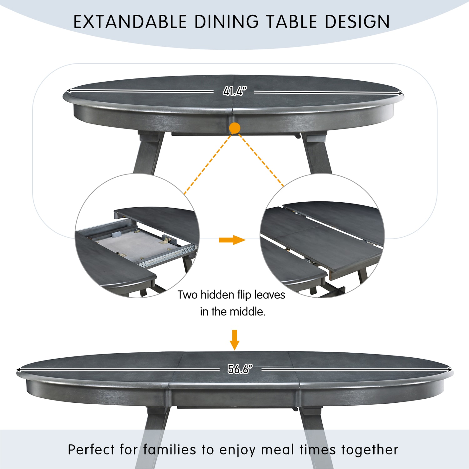 Streamdale Furniture WF299347AAE Dining-Tables - View #5