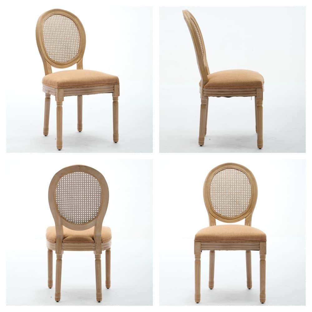 Coolbibila HUNTER-DINING-TAN Dining-Chairs - View #6