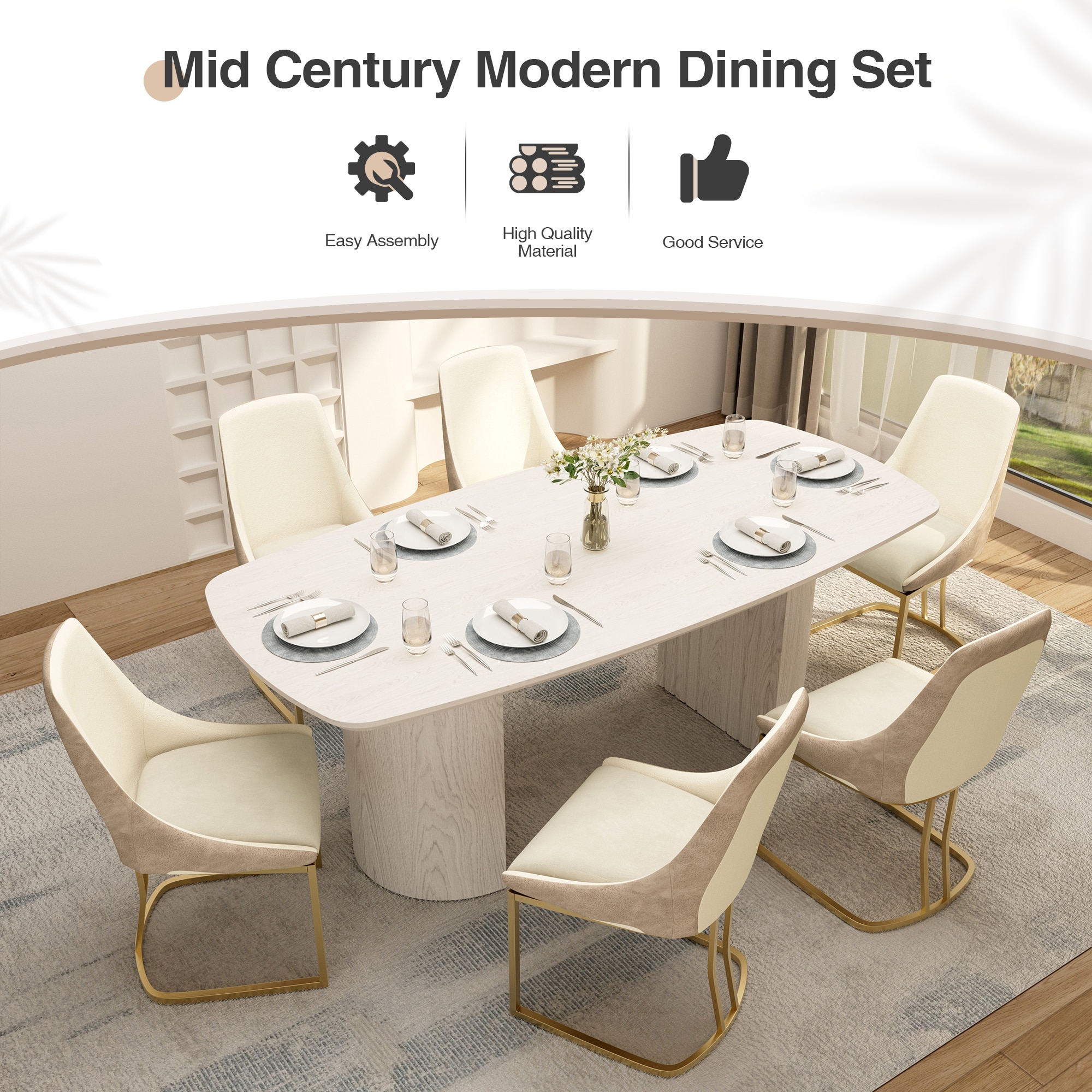 Clihome CL-1660A32BE Dining-Sets - View #7