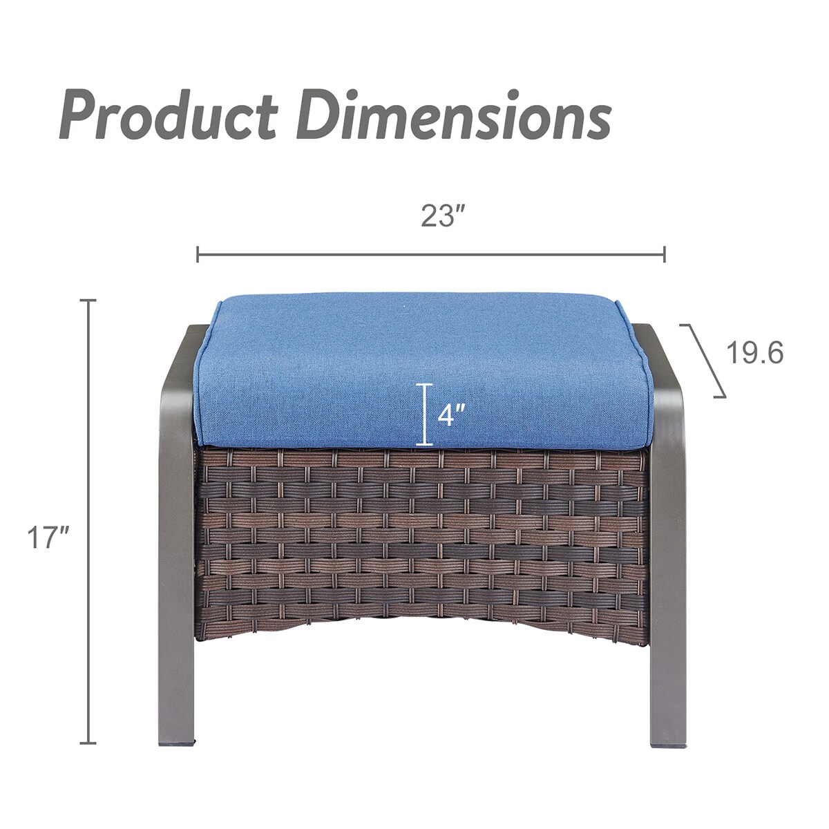 Rilyson FSTZB40-1 Stools-Ottomans - View #4