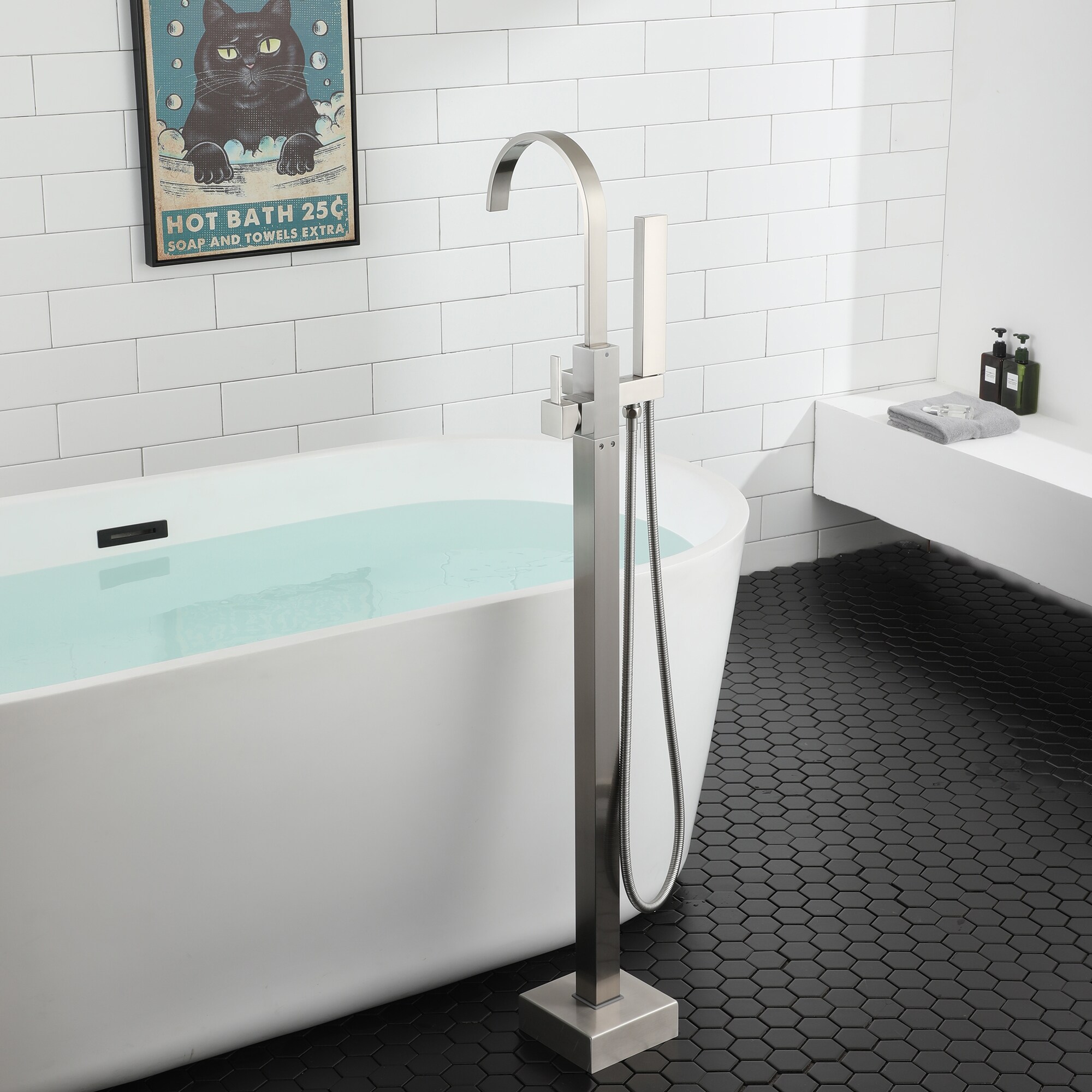 Clihome TC-228BG-BF Roman-Tub-Faucets - View #2